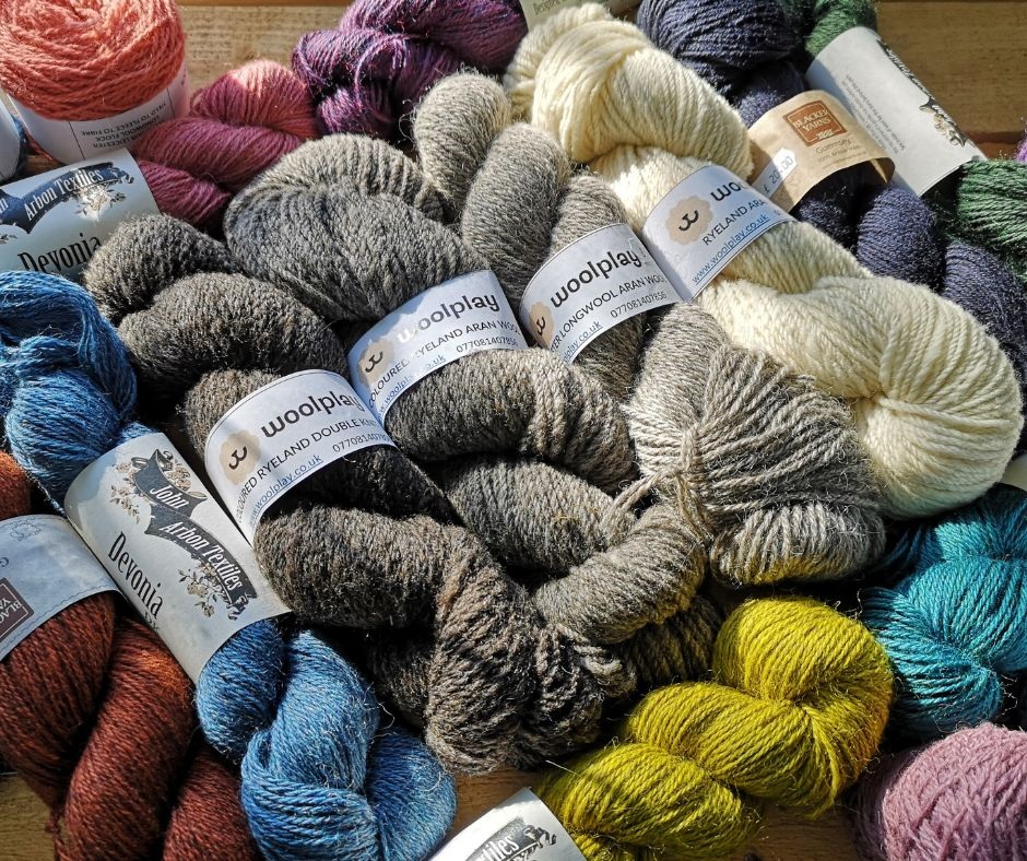 Woolplay yarns are chosen to support thoughtful, creative making from the very first stitch or pick or draft.
Whether you’re casting on a new jumper, weaving a piece of cloth or spinning some yarn, we believe the materials you work with should inspire joy as well as creativity.
That’s why we focus on British wool with provenance, from our own Leicester Longwool flock and other local flocks as well as and trusted British producers. All our yarn and fibre is selected for its character, quality, and the story it carries. Afterall there's no point promoting British wool that's not doesn't feel right for your project.
Making isn’t just about the finished piece — it’s about enjoying the journey there.
#Woolplay #BritishWool #WoolWithProvenance #CreativeMaking #SlowCraft #MakingWithPurpose #LeicesterLongwool