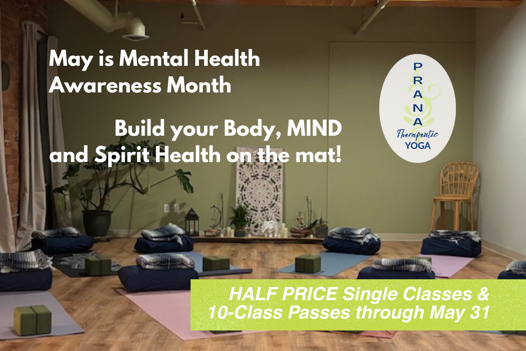 THAT'S RIGHT! Half price yoga! Through the month of May!
We believe in the power of yoga to support Mental Health. Come try it out for yourself! All regular classes are automatically 50% off when you book a class 5/1-5/31!
Ready to commit to your yoga practice? Our 10-class passes are also 50% off through May - use code: 10CLASSHALFOFF and purchase a pass (*buy it in May, use it through September - pass is valid for 4 months).
Find our class schedule and book here: www.newtownwellnesscollective.com/yoga
#mentalhealthawareness #mayismentalhealthmonth #yogaformentalhealth #yogaforlife #somatichealing #mindbodyconnection #newtownct #sandyhookct #southburyct #bethelct