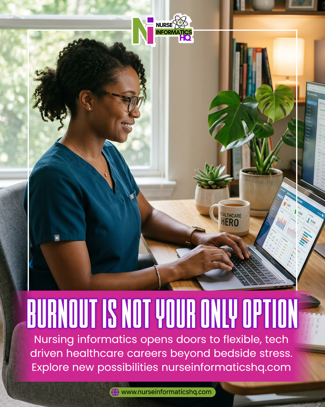 BURNOUT IS NOT YOUR ONLY OPTION 💡
Step beyond the bedside and into a future that blends healthcare with innovation.
Nursing informatics unlocks flexible, tech-driven career paths designed for balance and growth.
You’ve cared for others—now it’s time to invest in yourself. 💻🩺
🌐 www.nurseinformaticshq.com
👉 Explore new possibilities today.
#NurseLife #NursingCareers #NursingInformatics #HealthcareInnovation #CareerGrowth #WorkLifeBalance #TechInHealthcare #NurseBurnout #NewOpportunities #FutureOfNursing