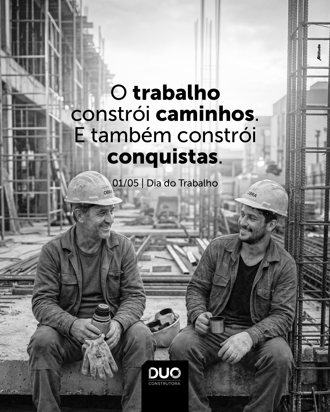 O trabalho está presente em cada conquista. É ele que impulsiona planos, viabiliza sonhos e transforma objetivos em realidade ao longo do tempo.
No mercado imobiliário, cada imóvel representa exatamente isso. Resultado de esforço, dedicação e de uma trajetória construída com consistência.
Neste Dia do Trabalho, a DUO Construtora valoriza todos aqueles que, com seu trabalho, constroem não apenas suas histórias, mas também o futuro de suas famílias.
Que cada conquista seja reconhecida e cada novo passo represente evolução.
Feliz Dia do Trabalho!
DUO Construtora: a escolha certa para viver ou investir. Entre em contato e saiba mais.
📲 (51) 9 9997-4576