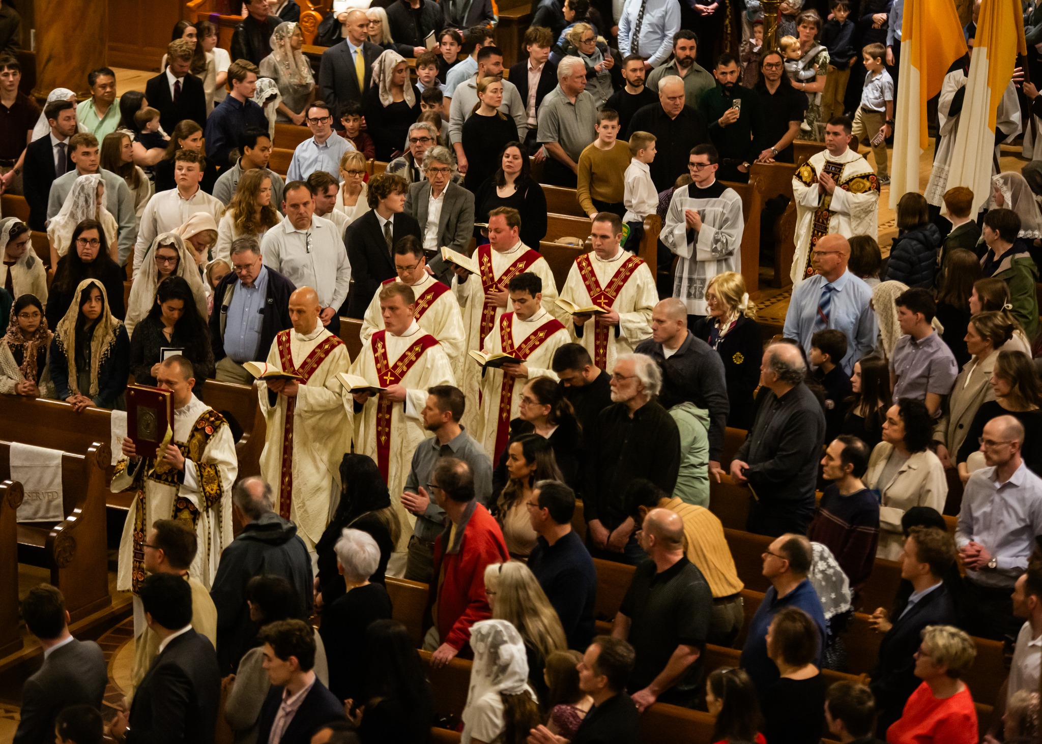 Faith is not walked alone — it is carried forward in procession, prayer, and the witness of a community journeying together toward Christ.