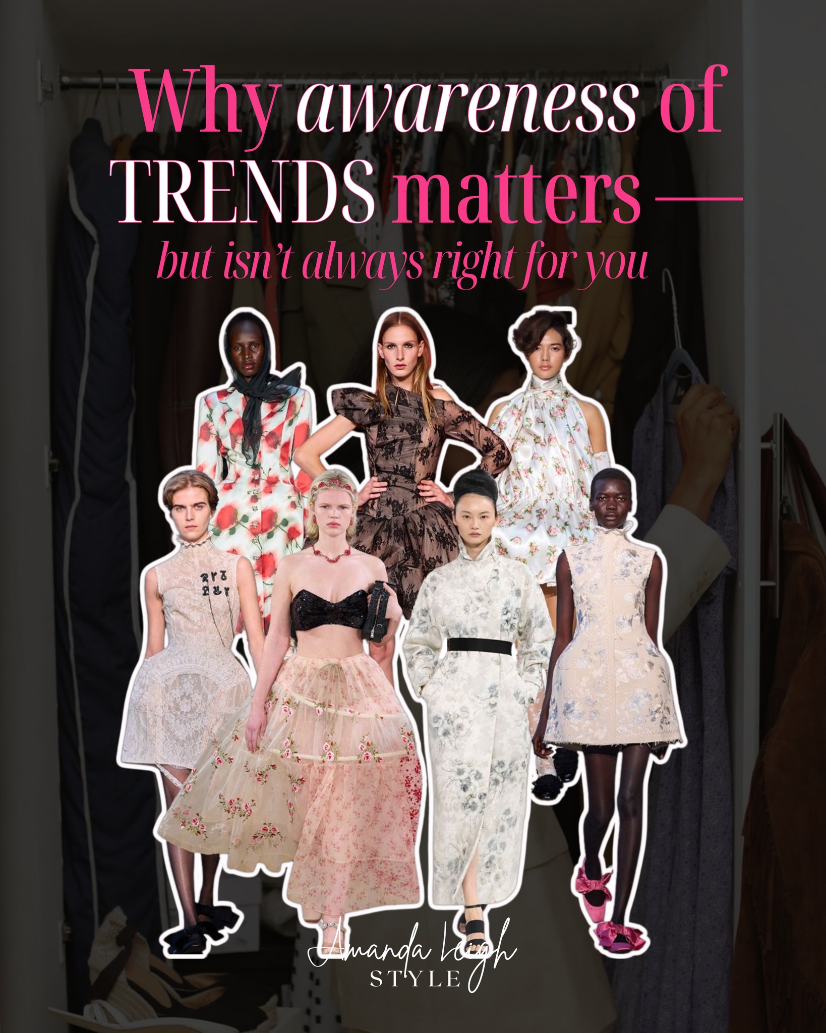 Ever feel like you should be wearing the latest trends but nothing feels quite right?
You buy the pieces, try to style them, but somehow your wardrobe still feels off.
You start questioning yourself: “Am I behind? Do I look outdated? Why doesn’t this feel like me?”
The truth is, trends themselves aren’t the problem.
The problem is following them blindly, without considering your body, lifestyle, or personality.
When you choose intentionally, trends become tools — not rules.
Your wardrobe can reflect who you are today, not what’s “in” this season.
Fewer stress-filled decisions.
Clothes that feel comfortable, authentic, and aligned with your life.
Confidence that comes from coherence, not costume.
💌 DM me to start your style journey and build a wardrobe that works for you — calm, confident, and truly put together.
#hkstylist #personalstyling #AuthenticStyle #hkwomen #personalstylist
