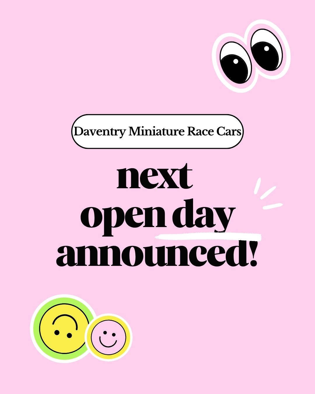 DMRC is excited to invite you to our next open day! Head over to our Facebook page to join the event for regular updates and all the details ahead of the big day, but for now just put it in your diary and tell all your friends!
⛳🏁🔒🥳
#dmrc #minigolf #escaperooms #racecars #DMRC #escaperoom #familyfun #modeltrains #ThingsToDoWithKids #slotcarracing #daventry #slotcars #miniatureworld #freestufftodo #familyfun #supportlocal #discoverdaventry