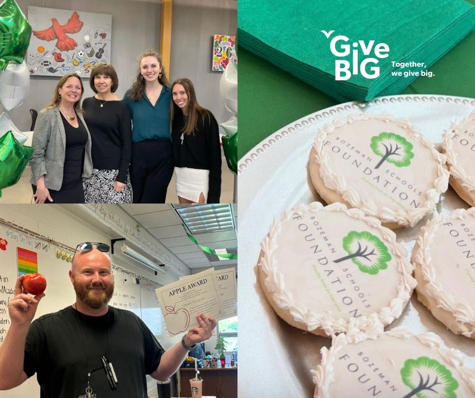 Give Big kicks off tomorrow at 6 pm - and every gift to the Bozeman Schools Foundation goes towards our Youth Resilience Project β€ This year, Give Big is fee free & 100% of your donation to the Youth Resilience Project will go twice as far thanks to a $50,000 match by Christopher Hume!
#givebiggv