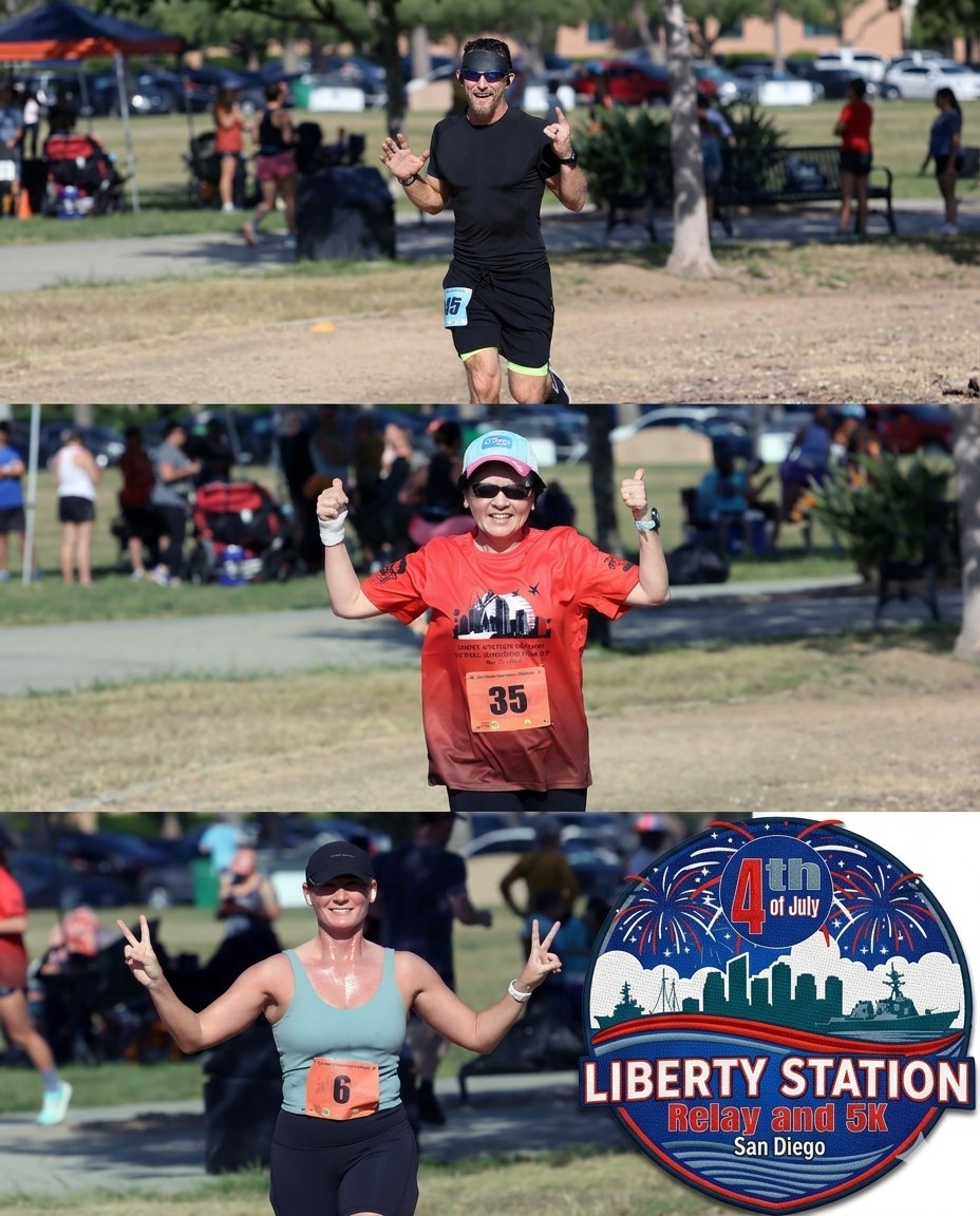 America is turning 250, and we’re celebrating at The Liberty Station Relay & 5K! Our Marathon and Half-Marathon relays are the perfect way to team up and show your spirit.
Not feeling the relay? The 5K is calling your name! Every participant gets a tech t-shirt, finisher medal, and a morning of unforgettable San Diego summer vibes. ☀️🌊
Plus, there's a Kid's Dash for young runners AND cake! (Because you can't have a birthday without a cake!) 😃
Get the details and sign up at the link in our bio or at:
https://www.racesandiegollc.com/liberty-station
_________________________
#America250 #LibertyStation5K #TeamRelay #SanDiegoEvents #FourthOfJuly
