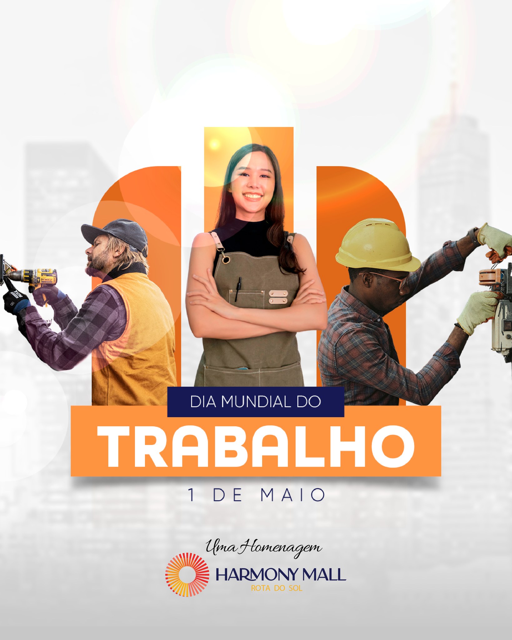 Hoje, homenageamos todos os trabalhadores que, com empenho e determinação, constroem um mundo melhor a cada dia. No Harmony Mall, reconhecemos e agradecemos a cada profissional que faz a diferença em nossa comunidade!
Que o trabalho seja sempre fonte de crescimento, realização e sucesso para todos! 💙
#HarmonyMall #RotaDoSol #Caucaia #Harmony #HarmonyEmpreendimentos #MallemCaucaia #CaucaiaCity #Cumbuco #BarradoCeará #Pecém #VemproHarmonyMall #LitoralCearense #CaucaiaOrdinária #DiadoTrabalho