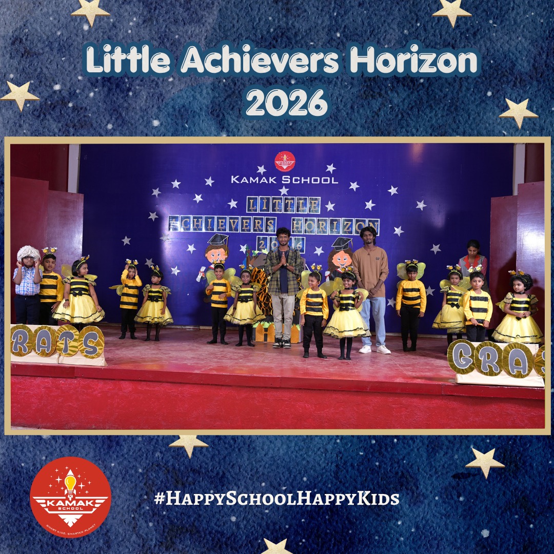 ✨ Little Achievers Horizon 2026 ✨
At Kamak School, every small step leads to a big future 🌈
Our little stars are learning, growing, and shining brighter every day 🌟
From creativity to confidence, we nurture young minds to explore their full potential.
🎯 Building strong foundations
🎨 Encouraging creativity
🗣️ Boosting communication skills
💡 Inspiring curiosity & learning
Because every child deserves a horizon full of opportunities 💫
📍 Admissions Open for 2026
Give your child the perfect start to a successful journey!
Kamak School, Little Achievers, Horizon 2026, kids education, early learning, child development, preschool activities, smart kids, school admissions, creative learning
#KamakSchool #LittleAchievers #Horizon2026 #KidsLearning #EarlyEducation #FutureStars #CreativeKids #SmartKids #SchoolLife #AdmissionsOpen
