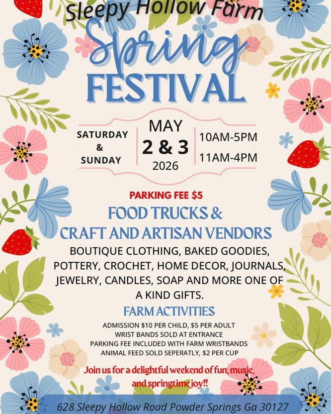 🌸✨ THIS WEEKEND, WE’RE GETTING TICKLED AT SLEEPY HOLLOW FARMS SPRING FESTIVAL✨🌸
We’re bringing our tang to the Sleepy Hollow Spring Festival and you’re gonna want in on this one 😏
📍 Powder Springs, GA
🗓 Saturday 10–5 | Sunday 11–4
Come find us among 60+ vendors, food trucks, live music, farm activities, and ALL the spring vibes 🌿🎶
And of course…
👉 we’ll be pouring samples
👉 we’ll have your favorite live vinegars, spices, and our Zero Cukes Given DIY Pickle Brines
👉 Mother’s Day Gift Boxes & Seasoning Sampler Sets
👉 and yes… we’ll be turning bland into GRAND 💥
If you’ve been meaning to try us… this is your moment.
If you already love us… come stock up (you know you’re running low 😜)
Bring your people, bring your appetite, and come say hey 👋
#TheTickledPickler #SpringFestival #GeorgiaMarkets #SupportLocal #LiveVinegar #BreakTheBland #sleepyhollowtrees #powderspringsga #sleepyhollowtreesrock
