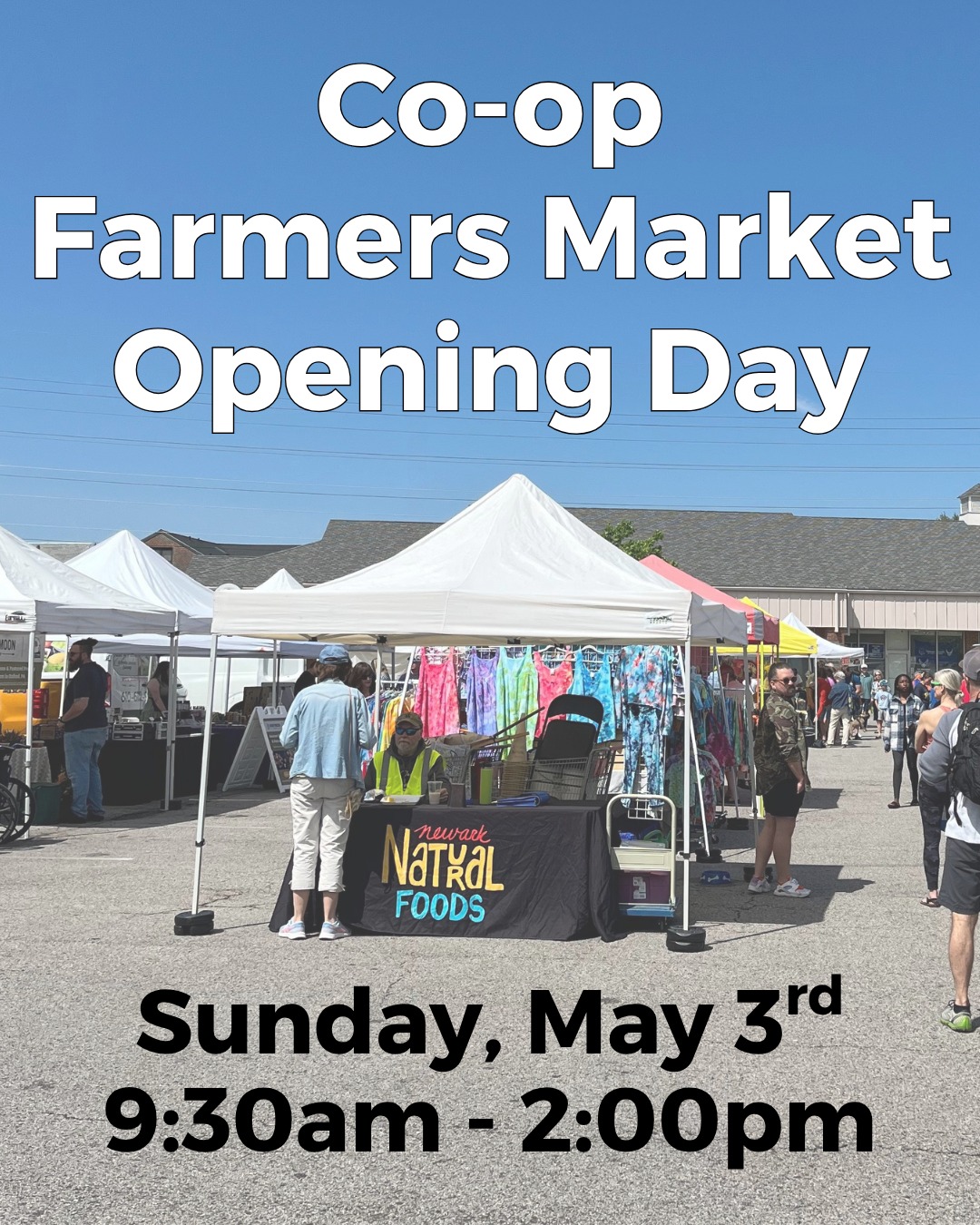 Be sure to join us this Sunday for the first Farmers Market Sunday of the season! We have many familiar faces returning, along with some new vendors to freshen things up. We can't wait to see you!