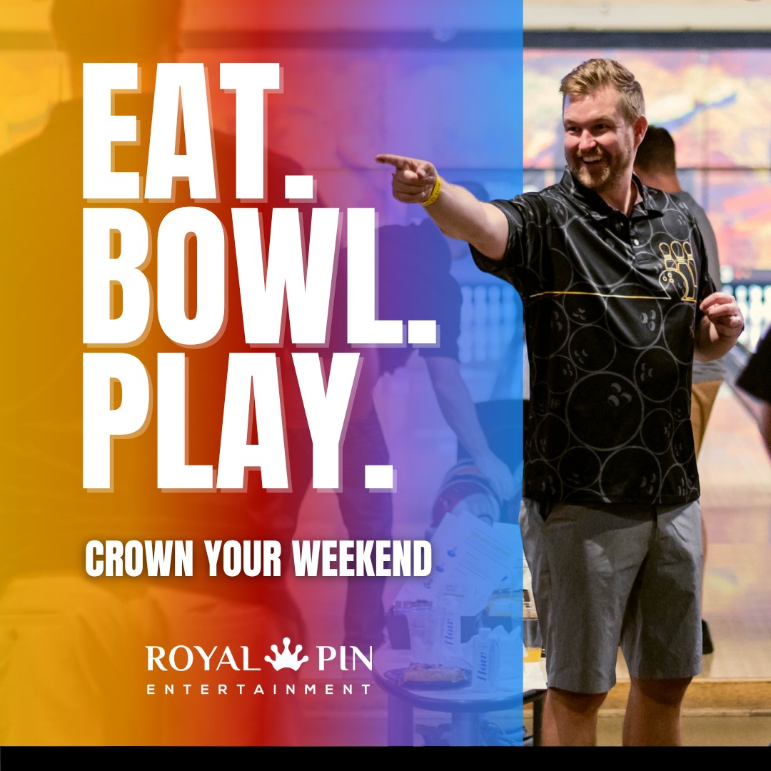 It's time to add some fun to your weekend by hitting the lanes with Royal Pin 🎳
Reserve your lane today: https://www.royalpin.com/