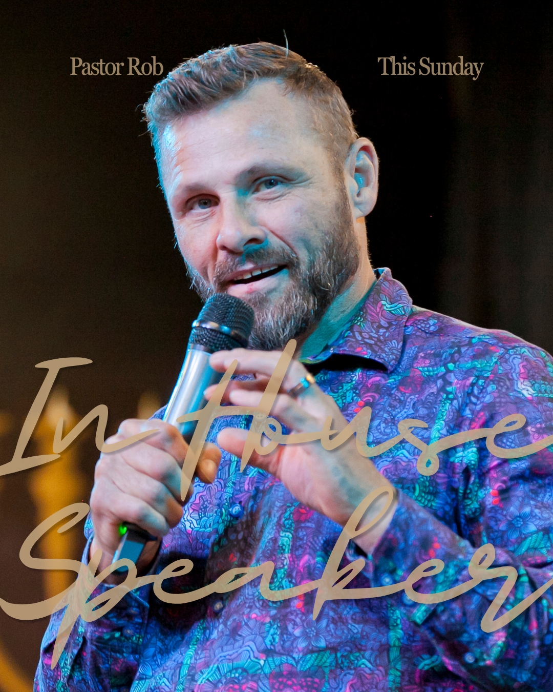 This Sunday is going to be powerful! 🔥
We’re excited to have our very own Pastor Rob bringing the Word right in the house. Come expectant, come ready. God is moving and you won’t want to miss it!
See you Sunday!
