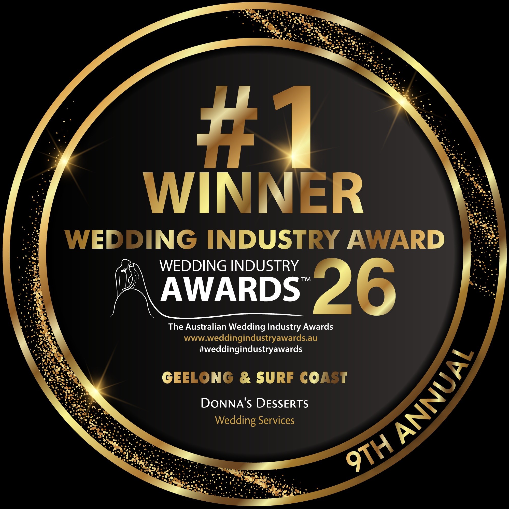 Still a little in shock… and so incredibly grateful
We’re beyond excited to share that we’ve been awarded 1st place in Wedding Services for the Geelong & Surf Coast region in the Wedding Industry Awards 2026
Thank you to all of our past couples who trusted us with your desserts and took the time to vote—it truly means so much
And to all of our upcoming weddings, we can’t wait to bring your dessert tables and signature towers to life and be part of your day
So grateful, so thankful, and so excited for what’s ahead
#geelongweddings #surfcoastweddings #weddingdesserts #weddingawards #geelongbusiness #weddingindustryawardsaustralia