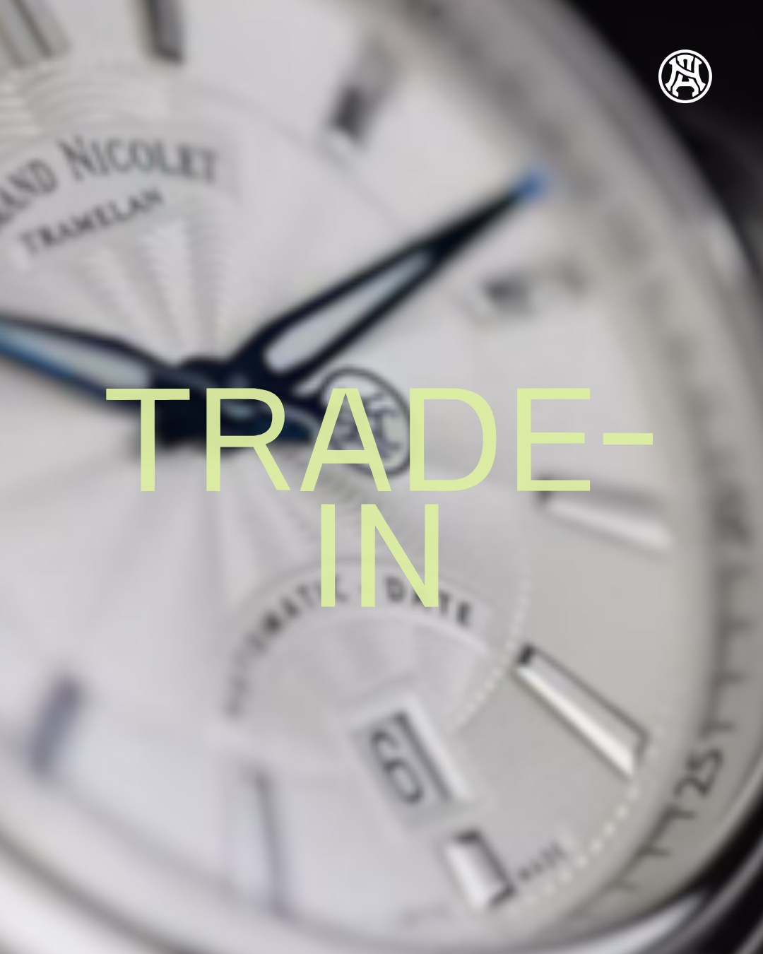 Sometimes the next watch you desire is closer than you think.
With the Armand Nicolet Trade In service, you can exchange your current watch and receive an evaluation to purchase a new model from the collection.
The service is open to any wristwatch, not only Armand Nicolet. Simply fill in the form and upload two clear photos to receive a free evaluation.
A new way to give value to the time you have already lived and begin a new story with Armand Nicolet.