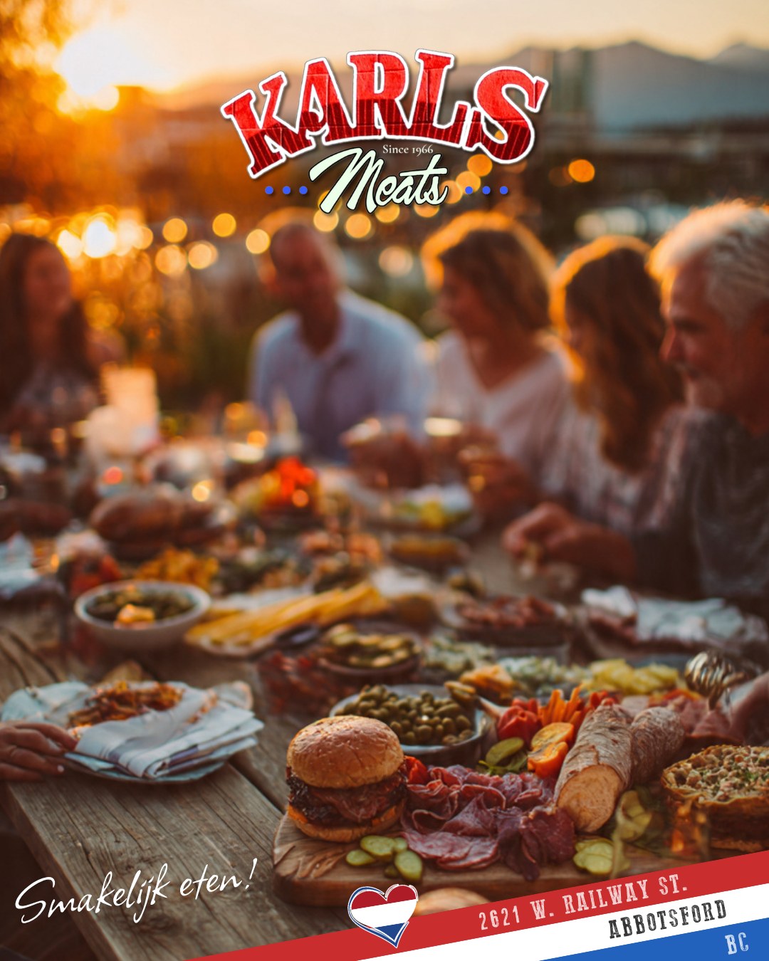 Too much nonsense out there lately? We get it. 😅
Maybe the world feels a little loud right now… but some things still make perfect sense:
🥩 Good food
👨👩👧👦 Family around the table
🤝 Friends dropping by
😊 Good people sharing a meal
That’s the kind of news we like. 👍
Whether it’s burgers on the BBQ, sandwich fixings for the park, or your favourite deli meats and cheeses for supper — we’ve got the good stuff ready for you.
Step away from the noise… and come home to what matters. ❤️
📍2621 W Railway St, Abbotsford, BC
📞 (604) 859-9011
Smakelijk eten! 😋 —
The Karl’s Meats Team 💪
#KarlsMeats #SupportLocal #FamilyTime #GoodFoodGoodMood #AbbotsfordBC #DutchHeritage #ShopLocal #BBQSeason #DeliFresh #CommunityFirst
