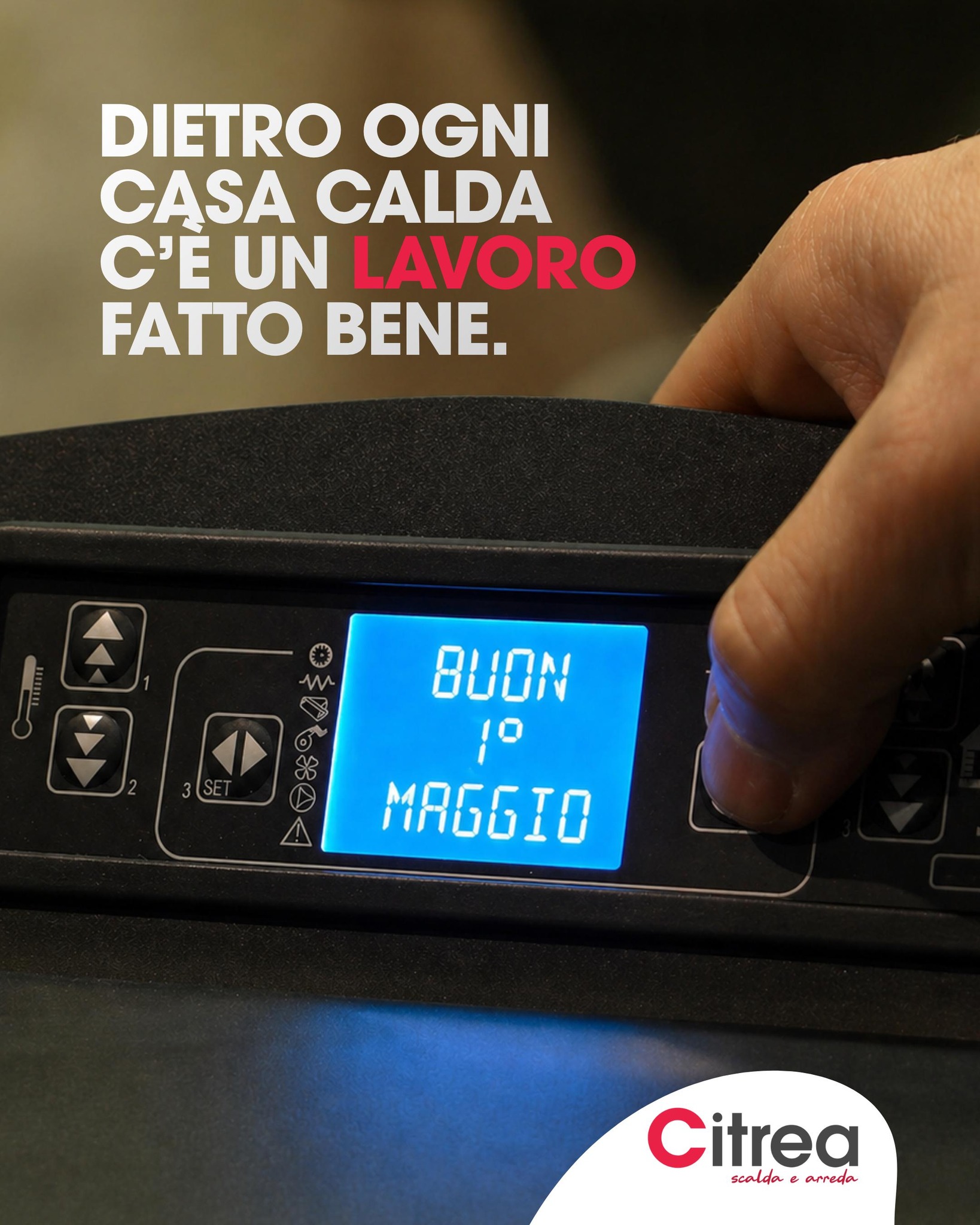 Buon primo maggio a tutti da Citrea, scalda e arreda. ❤️
#citrea #calore #riscaldamento #pellet #risparmioenergetico