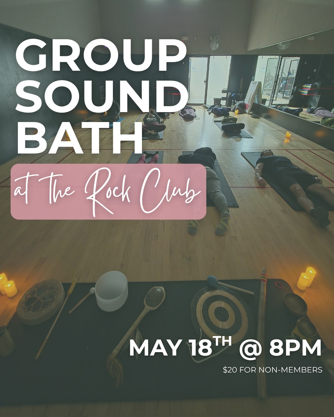 Pause doesn’t mean falling behind, it’s how you come back to yourself. ✨
Sound baths create a space where your body can unwind naturally, your mind can soften, and your energy can realign without effort. It’s less about doing, more about allowing.
Join me for a Group Sound Bath at @therockclub on May 18th at 8pm. Get cozy, settle in, and let the sound carry you into a deeper state of rest. 🎶
#SoundHealing #SoundBath #EnergyHealing #DeepRest #HolisticWellness #MindBodySoul #NervousSystemSupport #SelfCare #WellnessCommunity