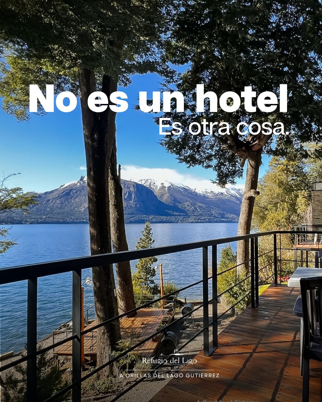 No todos los alojamientos son iguales.
Acá tenés espacio, cocina, comodidad y silencio.
Refugio del Lago es para vivir Bariloche distinto.
📲 Consultanos disponibilidad.
