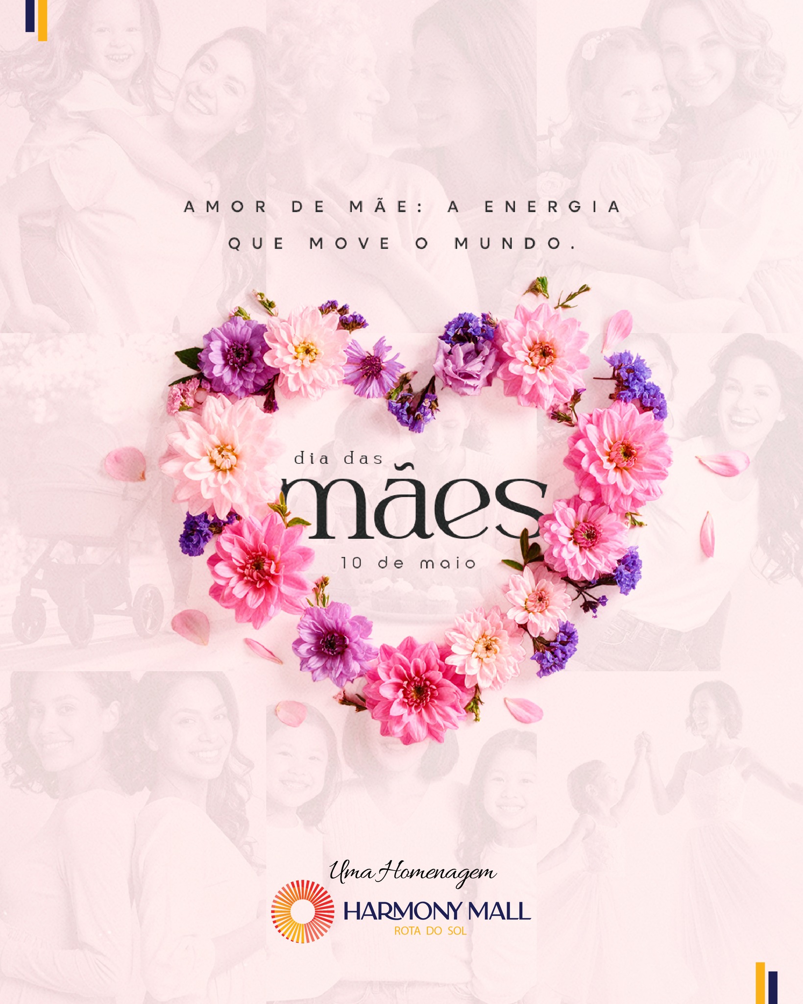 Hoje celebramos o amor mais puro, o cuidado que acolhe e a força que inspira todos os dias. Mãe é sinônimo de carinho, dedicação e presença em cada momento da vida. 💖
Que este dia seja repleto de afeto, gratidão e momentos especiais ao lado de quem faz tudo com amor. 💐
#HarmonyMall #RotaDoSol #Caucaia #Harmony #HarmonyEmpreendimentos #MallemCaucaia #CaucaiaCity #Cumbuco #BarradoCeará #Pecém #VemproHarmonyMall #LitoralCearense #CaucaiaOrdinária #DiadasMães