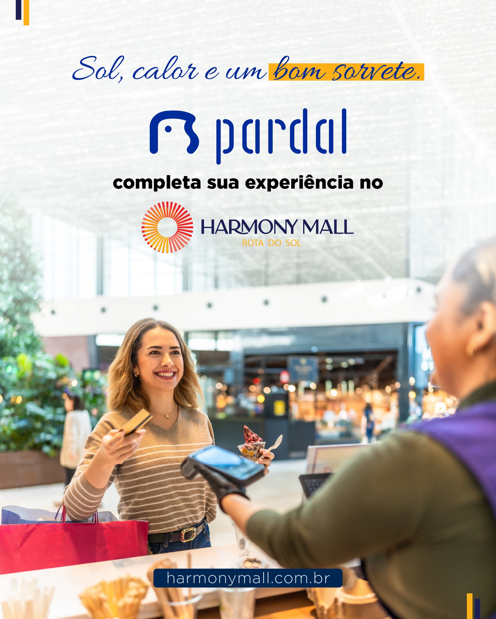 A combinação perfeita para deixar seu dia ainda melhor! No Harmony Mall, a Pardal traz o refresco ideal para qualquer momento, com sabores deliciosos que conquistam a cada colherada. 😋
Passe por aqui, se refresque e aproveite cada instante com muito mais sabor! 🍦☀️
#HarmonyMall #RotaDoSol #Caucaia #Harmony #HarmonyEmpreendimentos #MallemCaucaia #CaucaiaCity #Cumbuco #BarradoCeará #Pecém #VemproHarmonyMall #LitoralCearense #CaucaiaOrdinária #Pardal
