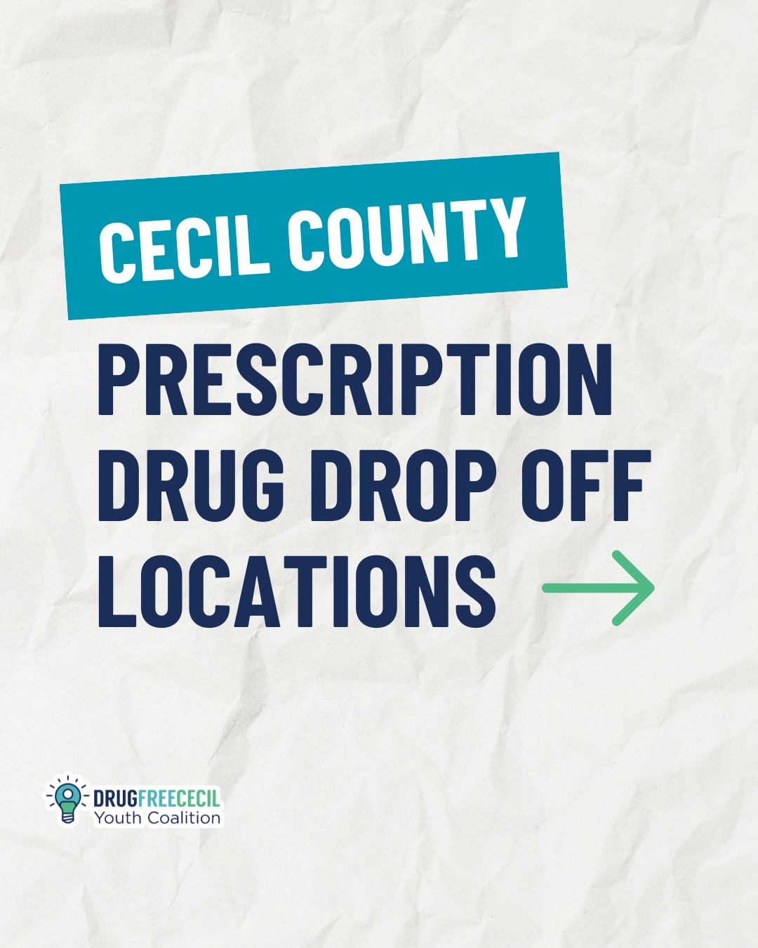 Need to safely dispose of unused and/or expired prescription medication? Here are some locations around the county with drop boxes!
#prevention #dfcyc #prescriptiondropoff