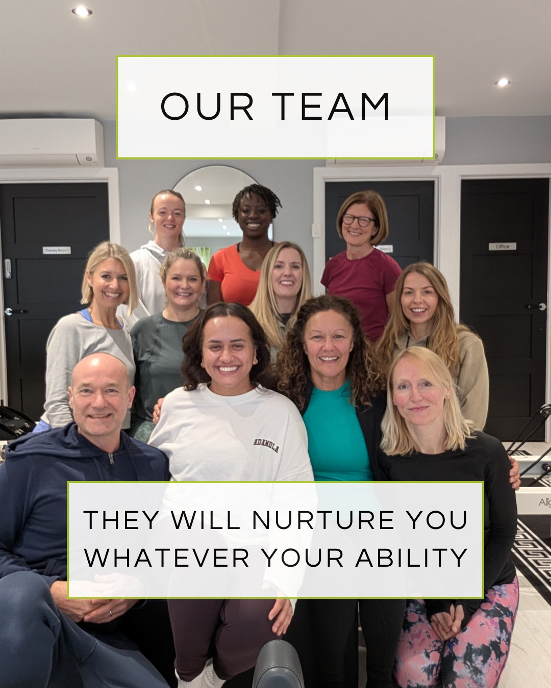 At our Open Day last month, I was struck by how many people were nervous to join our Pilates classes, worried they wouldn’t be able to do the exercises, worried we wouldn’t be able to adapt for their ailments, and worried that they would feel out of place due to age or size. We absolutely welcome anyone who feels like this! Our team are all highly trained, thoughtful and caring, and many have personal experience of overcoming physical adversity. I know this because I interviewed/assessed them all personally to ensure they were the perfect fit before we took them on. So take that step and know you’ll be taken care of with our incredible team who will nurture you regardless of ability.
#upminster #pilatesmatworkstudio #pilatesstudios #reformerpilatesstudio #pilatesrehab #pilatesmobility #pilatesbeginner