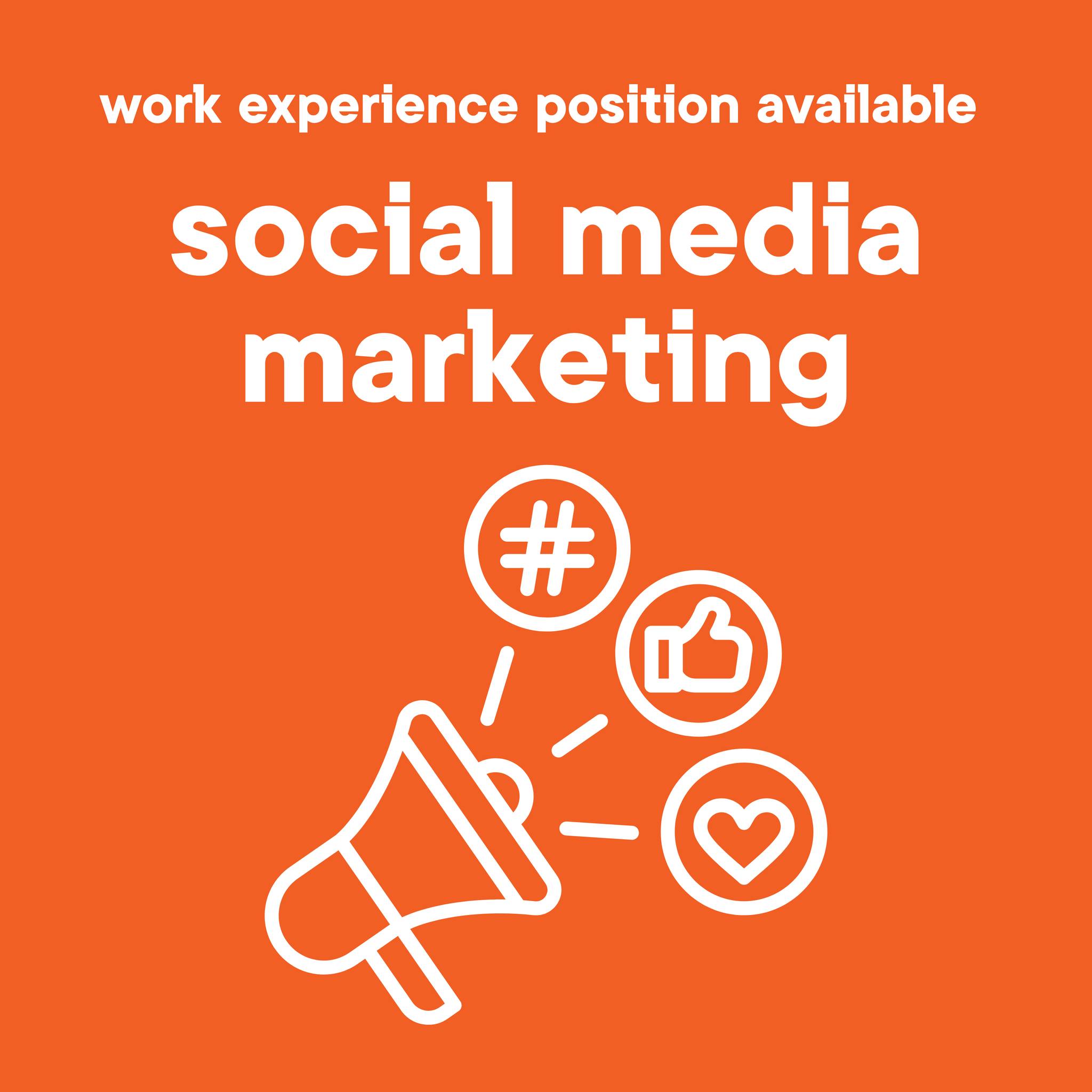 Are you - or do you know someone in secondary school (15+) with a keen interest in communications, graphic design, UX, marketing and digital storytelling who would like a Social Media Marketing & Communications Work Experience placement within a large organisation in Wangaratta? (⦠a great addition to your resume!).
š„ Gain hands-on experience in:
⢠Day-to-day promotions & communications
⢠Content creation & storytelling
⢠Video editing
⢠Social media strategy
This is a fantastic chance to build real-world skills, grow your confidence, and explore a future in the creative and digital space.
š© Keen or know someone who might be? Get in touch!