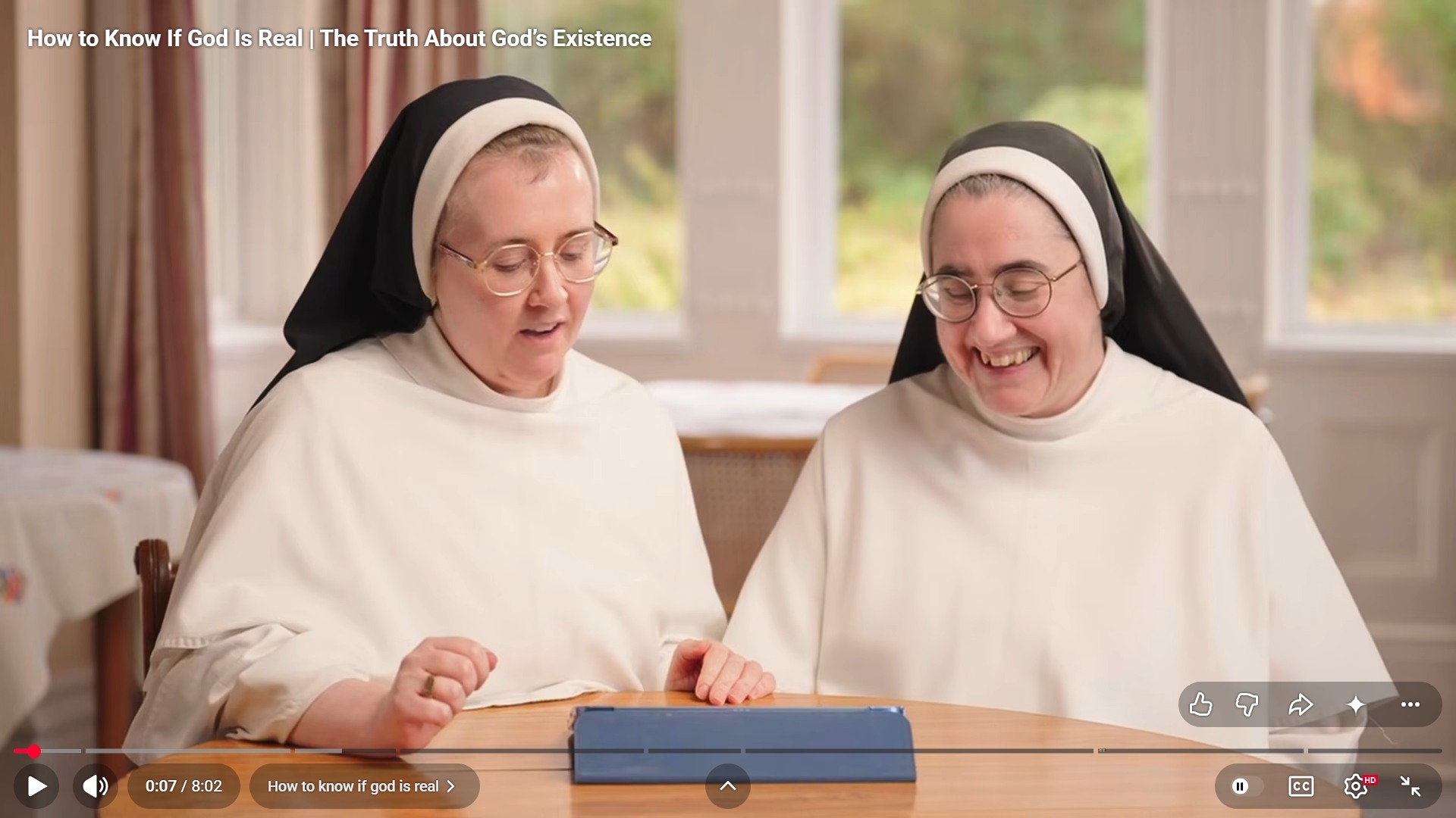 How to know if God is real? Sr Carino and Sr Hyacinthe explore the relationship between faith and reason in their latest instalment for @catholictruthsociety - watch now on YouTube!
https://youtu.be/fsphYVCYrRU?si=BvmHKGhy98rvCM6m