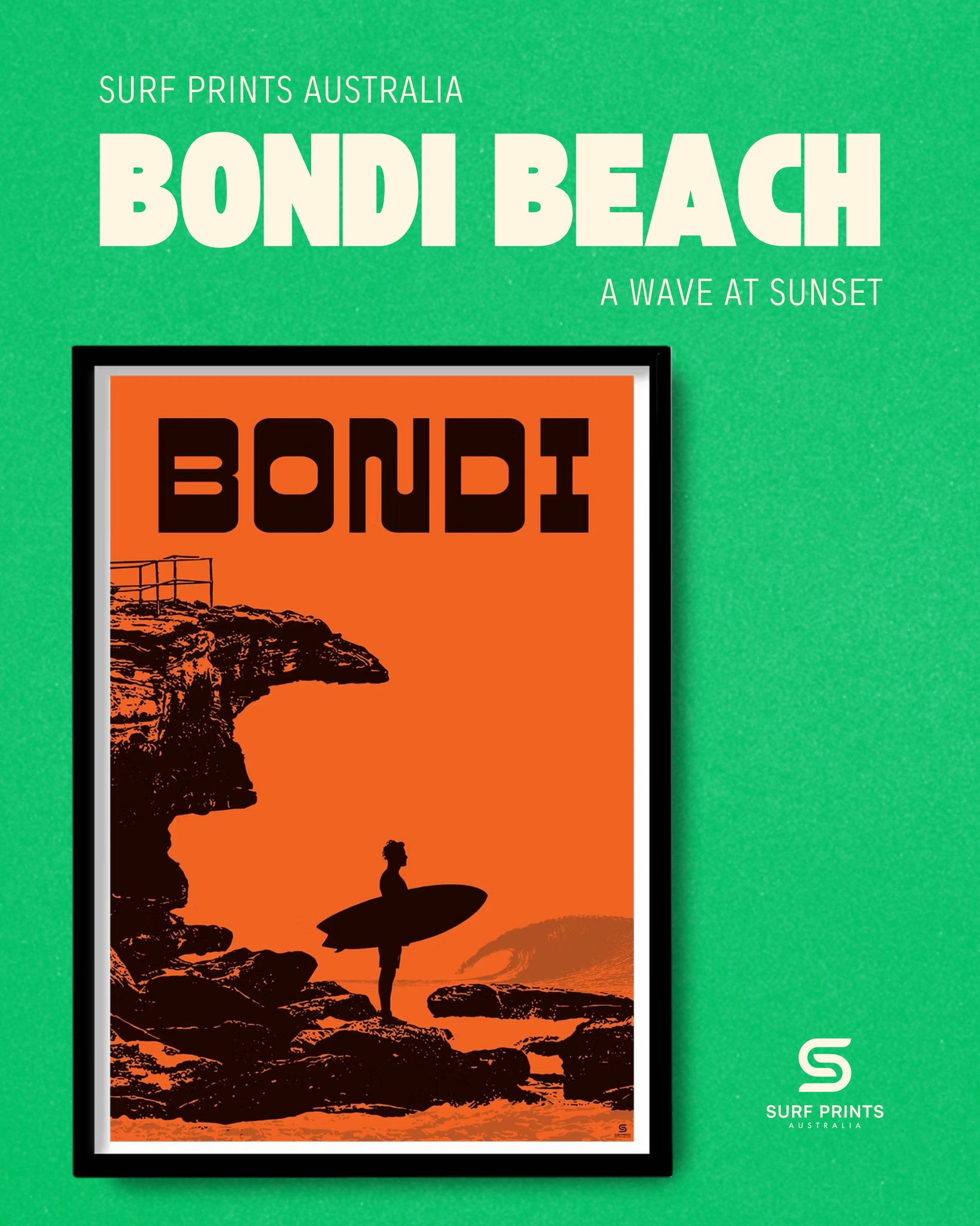 Bondi Beach. A surfer immersed in the serenity of an early sunrise at this icon of Australian beaches. Warm. Engaging. Iconic. Bring Bondi home. A range of prints to choose from.
#bondi #surfing #CoastalLiving #artwork #homedecor