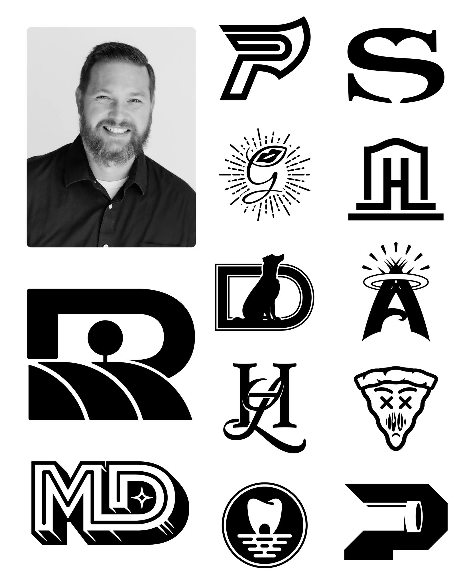 Love seeing so many graphic designers I admire and am discovering through this trend! Here's what mine would look like as of today. Hope you enjoy!
.
@logoarchive #logoarchive #logodesign #logodesigner #logomark #portfólio #branddesigner #logotype #logoarchive #logocollection #logomaker