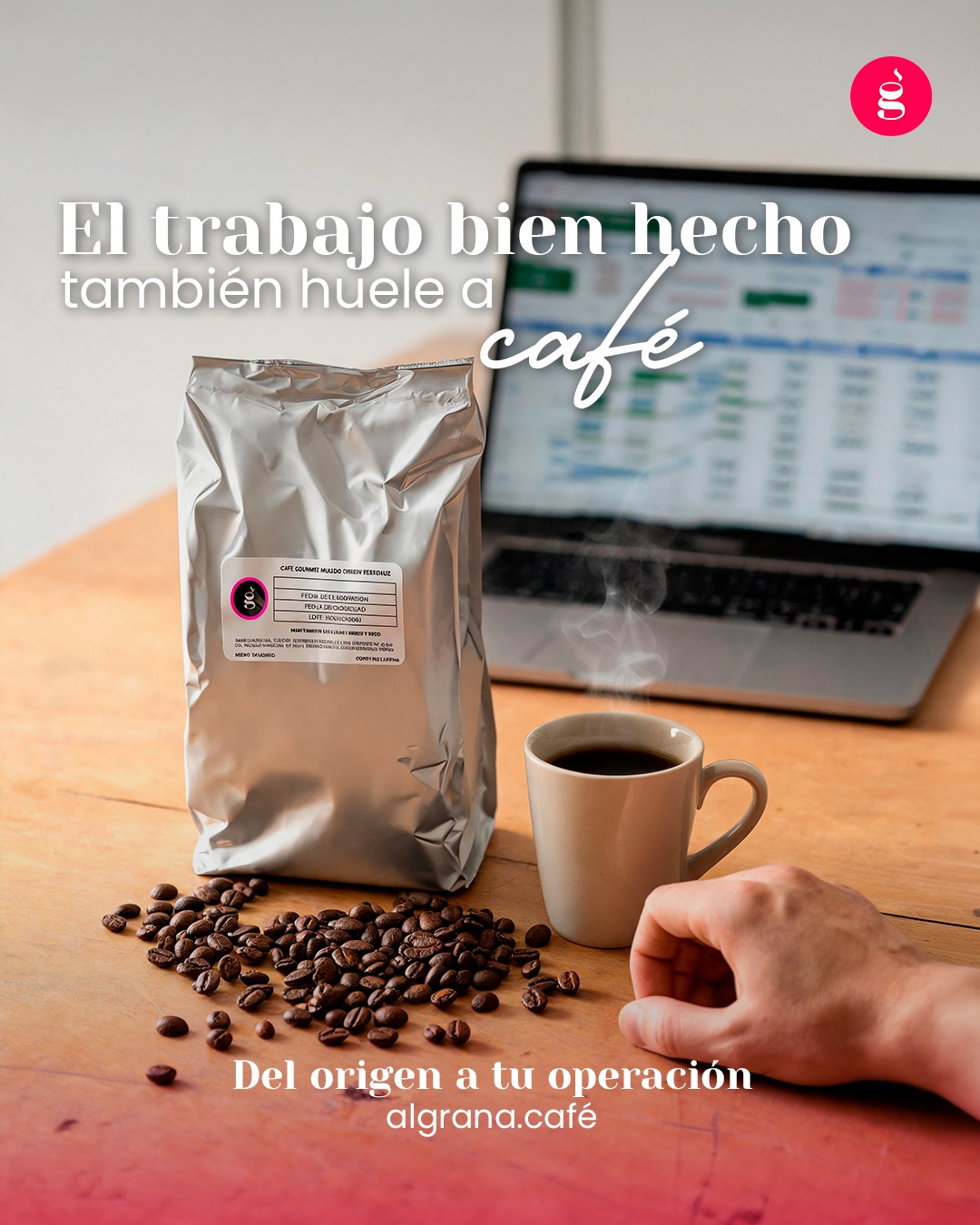 No todo el trabajo se ve.
Pero sí se percibe.
Reconocemos a quienes hacen que cada taza tenga sentido. ☕
algrana.cafe