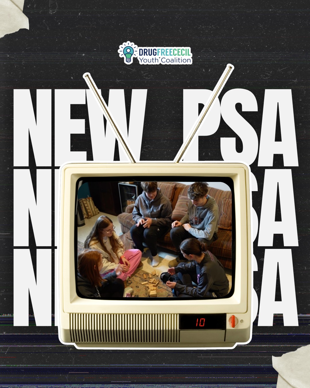 Our DFC PSAs are now LIVE on Comcast! You can view them on our website (drugfreececil.org) under the Billboards and PSAs tab.
#youthadvocate #youthleadership #prevention #dfcyc