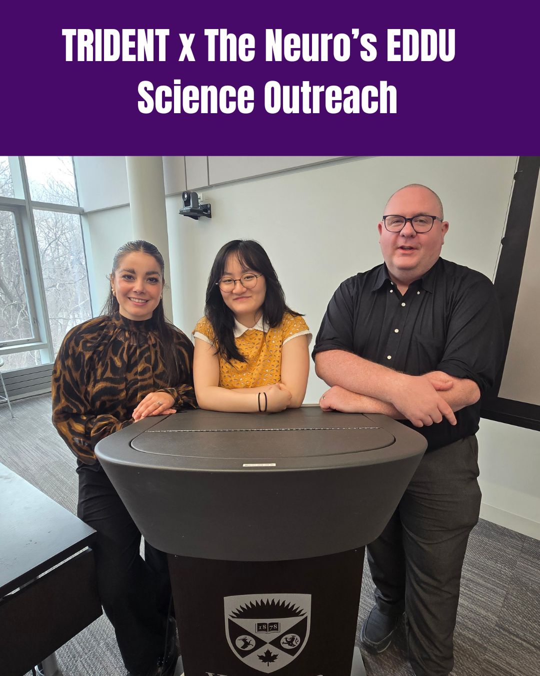 Science communication and outreach are essential not only for connecting with others in the field, but also for building public trust in science 🧠🧫. Last month, we had the wonderful opportunity to visit Western University in London, ON, where we gave a workshop sharing our journey, our video protocols, and our research — and encouraged attendees to embark on this journey themselves.
A big thank you to TRIDENT for organizing such a fantastic event. We truly enjoyed your thoughtful questions and the rich discussions that followed, and we hope we've inspired you to start sharing your amazing work with the world.
If you're interested in getting started but aren't sure where to begin, our handbook walks you through the basics — check it out here: https://www.neuro-edduportal.com/science-outreach
And stay tuned for our upcoming collaboration video with @tridentpreclinicaltrials2023 🎬
#sciencecommunication #neuroscience #community #collaboration
