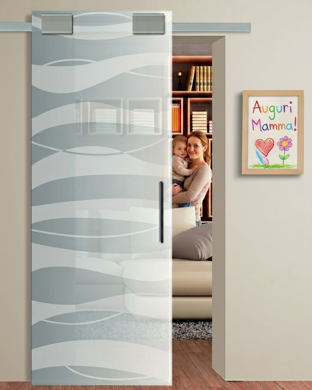 Dietro ogni nostra porta, c'è una casa viva.
E dietro ogni casa viva, c'è l'amore instancabile di una mamma che tiene tutto insieme. ❤️
In EBE Porte, progettiamo soluzioni che non solo arredano, ma che proteggono e accolgono i vostri momenti più preziosi.
Come questa elegante porta scorrevole a vetro con decoro ondulatorio, che unisce gli spazi lasciando filtrare la luce e... la vista di chi amiamo.
🚪 Una carezza di design che divide con discrezione, per momenti di privacy senza mai sentirsi lontani.
A tutte le mamme, che sono la porta principale verso l'amore e la sicurezza...
Tanti auguri di cuore da tutto il team EBE Porte! 💐
#festamamma #porteitaliane #porte #portesumisura #torinoporte