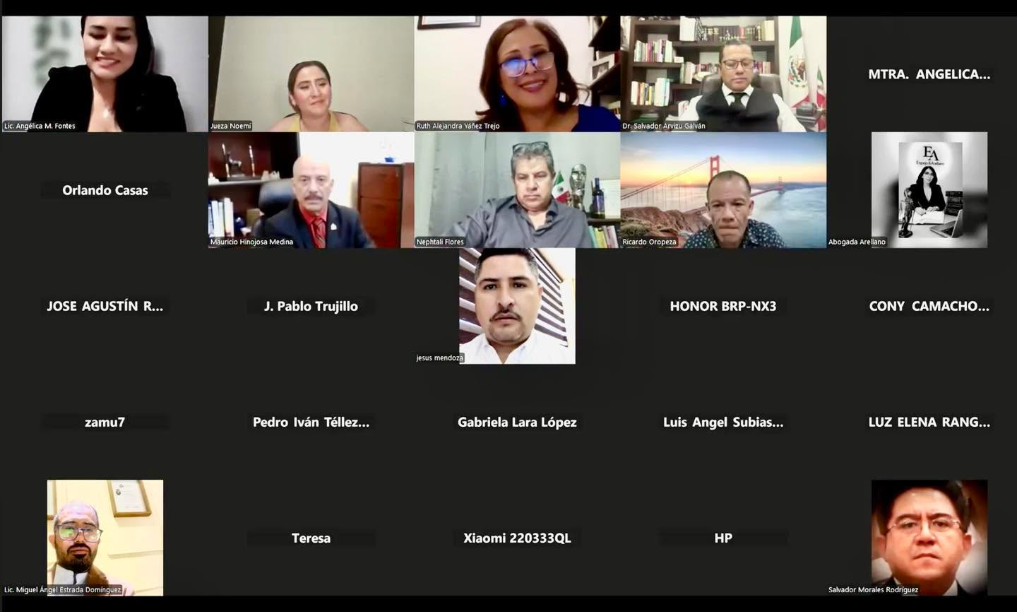 ✅ Agradecemos a la Mtra. Ruth Alejandra Yáñez Trejo, por su excelente ponencia titulada "“La reestructura de las habilidades de las personas juzgadoras ante el CNPCF”.
👉Si te perdiste la conferencia, te invitamos a ver la grabación en nuestra página de Facebook o en nuestro canal de Youtube.
👇
https://www.youtube.com/@Juzgadores-Gto
Este evento es totalmente gratuito en colaboración con la Federación de Abogados Especialistas en Juicios Orales.
La sesión fue moderada por las juezas Noemí Barbosa y Maria Angélica Molina Fontes.