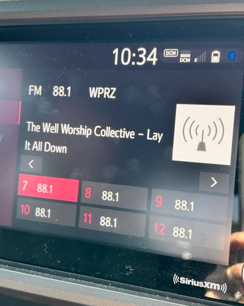 Tune in right now to Praise in the Morning with Carrie. Let’s glorify God and grow believers together!
www.wprz.org #believers #wprz881fm