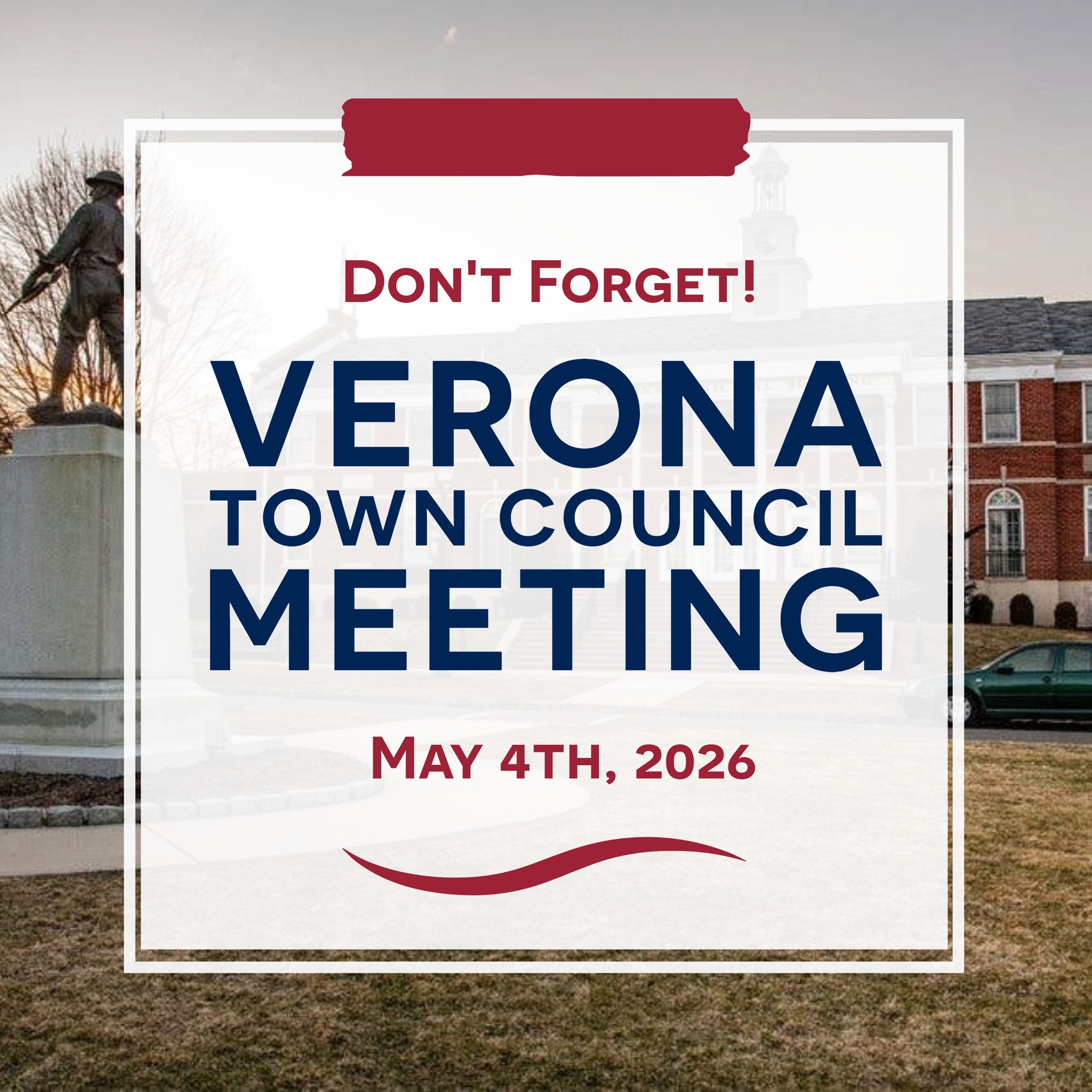 Tomorrow we have a Town Council Meeting. For all of the residents that have emailed us in the last few days about the working relationship between the Board of Education and Town Council, shared services between the two bodies, and PILOT arrangements, thank you for reaching out.
As part of the Manager's Report at the beginning of the meeting we will talk about the Shared Service agreement with the Board of Education. We will be talking about the recent PILOT agreement for 885 Bloomfield Avenue as part of New Business at the end of the meeting. I encourage you to use the public comment period at the beginning and end of the meeting to ask any questions or provide any feedback you may have.
On the agenda will be the introduction of several capital ordinances for 2026. These capital projects were reviewed as part of our budget process in previous meetings. These capital projects are just for introduction. Public hearing and second votes (which need a supermajority) will occur at the next meeting.
We are introducing ordinances to make some changes to the pool fees, including increasing the out of town memberships from 100 to 125.
Under resolutions, we are entering into a contract for field maintenance for Everett Field, entering contracts for pumping services, fire equipment, and a new police vehicle. We are also accepting a pedestrian safety grant.
Under new business, in addition to discussing PILOTs, we will talk about a new ordinance to regulate burning of trash on private property.
The full agenda for tomorrow's meeting is here: https://www.veronanj.org/councilmeetings. To send a comment to the Council prior to the meeting go here: https://www.veronanj.org/council.
#veronanj