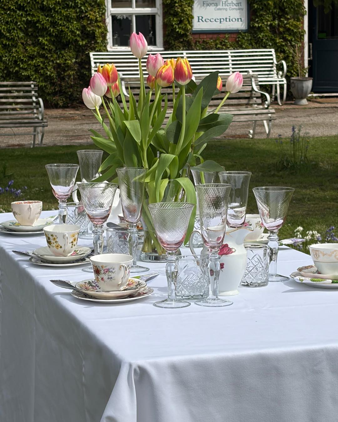 From celebrating the life of a loved one to marking a special birthday milestone, our afternoon tea catering offers a thoughtful and elegant touch.
With an extensive menu to choose from, plus our beautiful antique crockery and glassware, we take care of every detail- so you can focus on the moment.