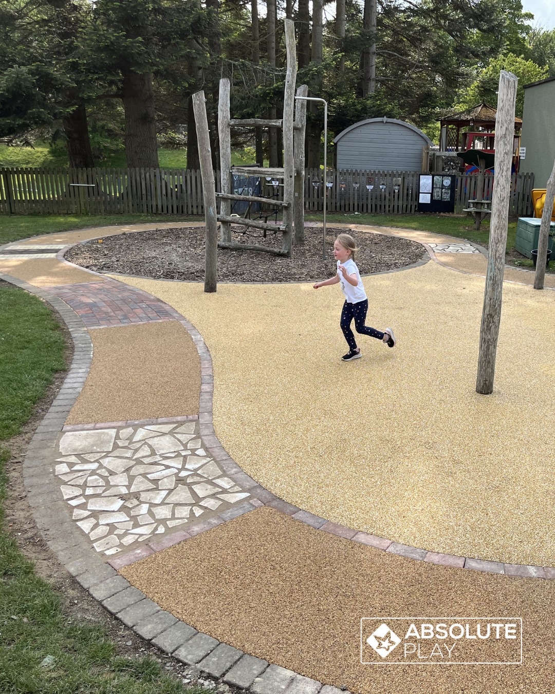 Before and after from Belsay Primary School in Northumberland.
The old wetpour had reached the end of its life, so we took the chance to refresh the space with something that felt more in keeping with the surroundings.
We added a sensory pathway with a mix of textures and used softer, natural tones throughout, including an earth blend wetpour for the track.
Simple changes, but a completely different feel.
Got a project in mind? Head to the link in our bio or drop us a message ✨