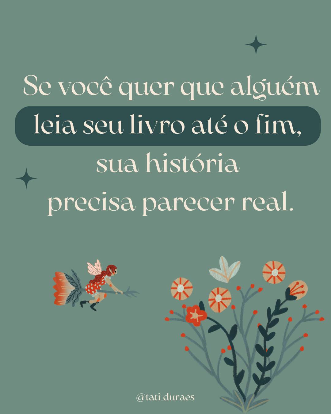 Não é só sobre ter uma boa ideia.
É sobre fazer essa ideia funcionar na página.