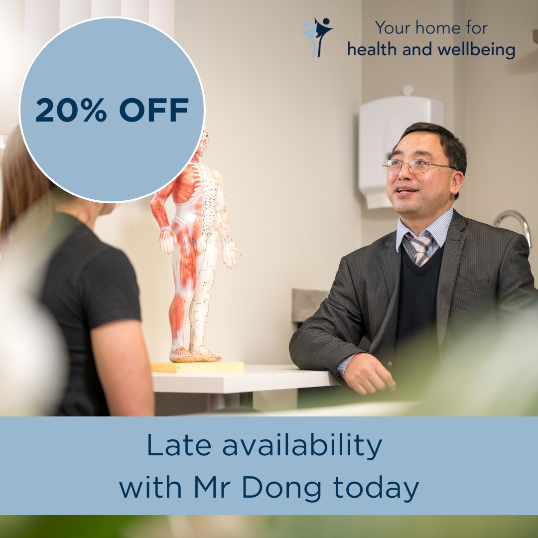 🌿 Late Availability – 20% off Acupuncture today! 🌿
We have late availability today (Tuesday 5 May) with Mr Dong, so we’re offering 20% off - just quote ACU20 at the time of booking.
Traditional acupuncture may help support and influence a wide range of health concerns including:
✨ Hay fever
✨ Pain relief (back, neck, joints, headaches & migraines)
✨ Stress, anxiety & sleep problems
✨ Digestive health
✨ Hormonal balance & women’s health
✨ Fatigue & low energy
✨ Overall wellbeing and relaxation
If you’ve been thinking about trying acupuncture, this is the perfect opportunity to experience its benefits.
You can book your appointment online (link in our bio) or call us on 01256 770022 and we'll be happy to help 😊 #physicalbalance #thestudioatphysicalbalance #basingstokeclinic #acupuncturebasingstoke #traditionalacupuncturebasingstoke #AcupunctureBenefits #WholeBodyWellness #BeyondPainRelief