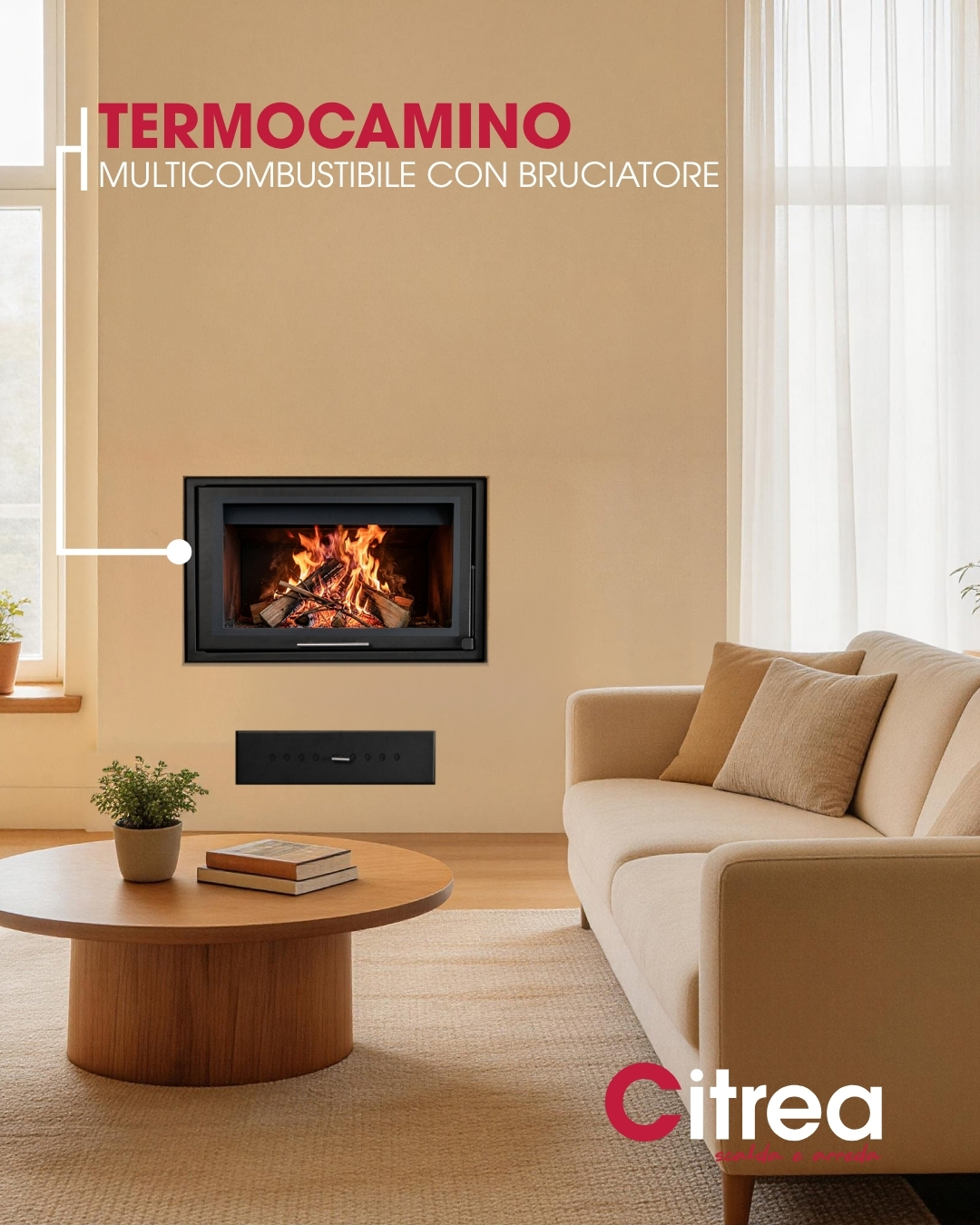 ✨ Il termocamino Multicombustibile Citrea è la soluzione intelligente per riscaldare casa e risparmiare davvero.
✔ Multicombustibile
✔ Alte prestazioni
✔ Comfort totale
Per una qualità che dura negli anni. 🔥
📲 Scopri di più su www.citrea.it
#caldaie #calore #riscaldamento #pellet #risparmioenergetico