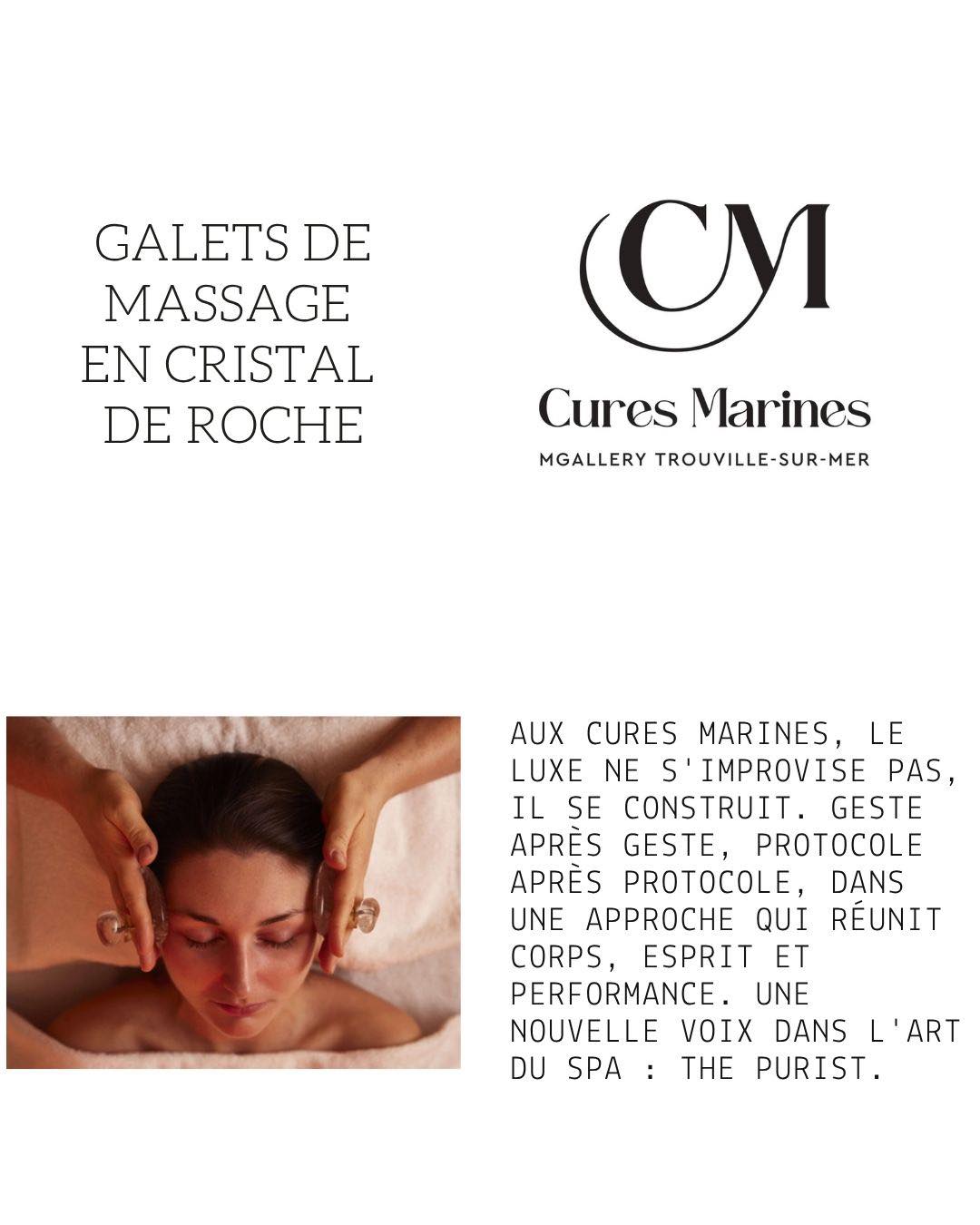 Les Cures Marines à Trouville est une institution emblématique de la côte normande, cet hôtel 5 étoiles du groupe Accor allie le charme Belle Époque à une approche moderne et globale du soin.
Avec toute la super équipe du spa et son directeur, j’ai eu le plaisir de développer l’Outil de soin en Cristal de roche, de même que le protocole signature, afin de répondre à une
approche globale : corps, esprit, performance
Le lieu développe une philosophie unique autour du concept @the_purist une approche holistique qui vise à reconnecter l’individu à ses équilibres fondamentaux :
✨revitalisation du corps
✨apaisement du mental
✨optimisation du sommeil, de la nutrition et du mouvement
Chaque expérience est pensée comme un parcours complet, alliant soins, activités physiques et pratiques de pleine conscience.
Un spa marin d’exception
Une signature : précision et expérience
Aux Cures Marines, chaque
protocole est structuré, chaque geste est réfléchi, chaque expérience vise un résultat mesurable.
Cette exigence positionne le lieu comme une référence dans l’univers du spa haut de gamme, à la croisée de la tradition thalasso et de l’innovation contemporaine.
Un lieu entre histoire et modernité
💎 Soin Signature
Crystal Resonance” Massage aux galets cristallins & diapasons thérapeutiques
Concept:
Un soin immersif qui associe la matière avec la pierre cristal de roche et la vibration du diapason de cristal pour agir en profondeur sur le corps et le système nerveux.
Objectif :
réharmoniser, relâcher, recentrer dans une logique mesurable de détente et d’équilibre.
Ce protocole s’inscrit naturellement dans une approche science + sensoriel + performance, en cohérence avec l’ADN The Purist.
Remerciements :
@antoinelecoq_wellness
@curesmarinestrouville
@aldina.duarte.ramos
Et toute la super équipe du spa @the_purist
#curesmarinesdetrouville #spa #lithothérapie