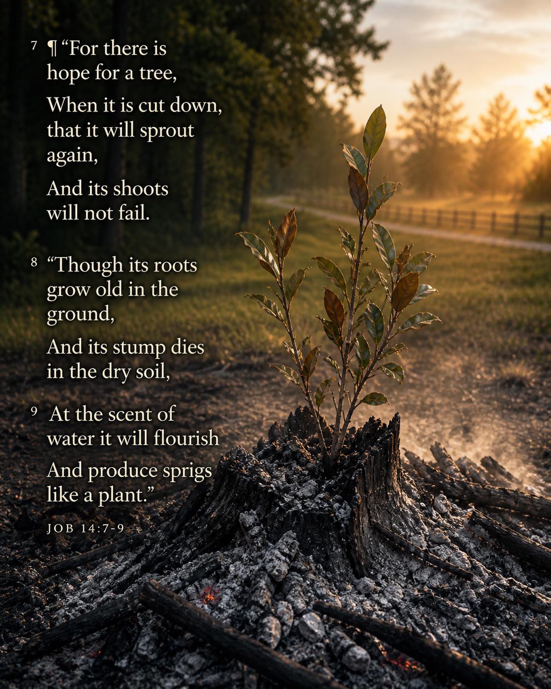 The Lord called us a name before anyone ever saw signs of life. Like a magnolia rising from the embers, God has shown forth a new kind of resilience. It is a resilience founded only in trusting Him with each hour and breath, trusting in the unchanging hand.
#HeCalledUsByName