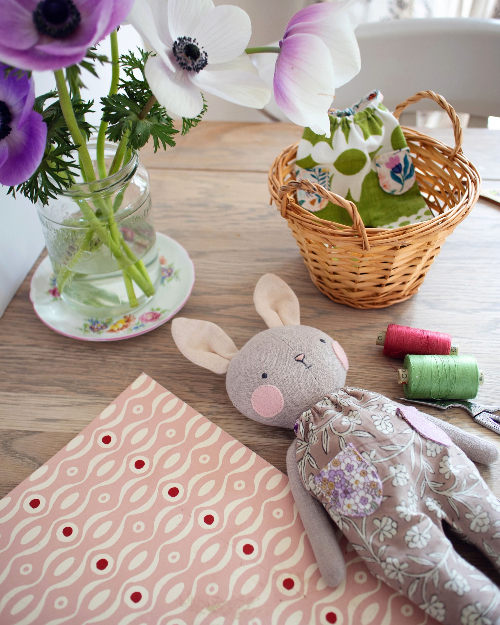 I'll tell you a secret ... I am pretending that the weather is actually way worse than it is today. I'm telling myself this obvious fib because I really should be doing a bit of gardening (the weeds are TAKING OVER!!!!) but instead, I want to do some sewing.... because it's soooo much more relaxing than digging!
I think I'll make a bunny doll to share with you later in the week...The Blossom & Friday Bunny doll comes with it's own outfit pattern too ... the 'Monday' Romper and patch-pocket dress. This outfit design has three variations: a patch pocket dress, a short romper and a long, looser romper (my favourite!).
The Pattern PDF for the bunny comes with a 13 page instruction guide, template, printable gift tags and a link to the full video tutorial that guides you step-by-step through the process of making a sweet little Bunny doll.
I spend a long time making the videos because it's important to me to set these designs apart and create something that is more than a PDF. Every tip and trick I have for making a bunny is shared along the way, so you can make a beautiful creation that truly looks and feels professionally made... so grab a cup of tea and join me in my studio today.
#beginnersewingproject #bunnydoll #makesomethingnew
#blossomandfriday