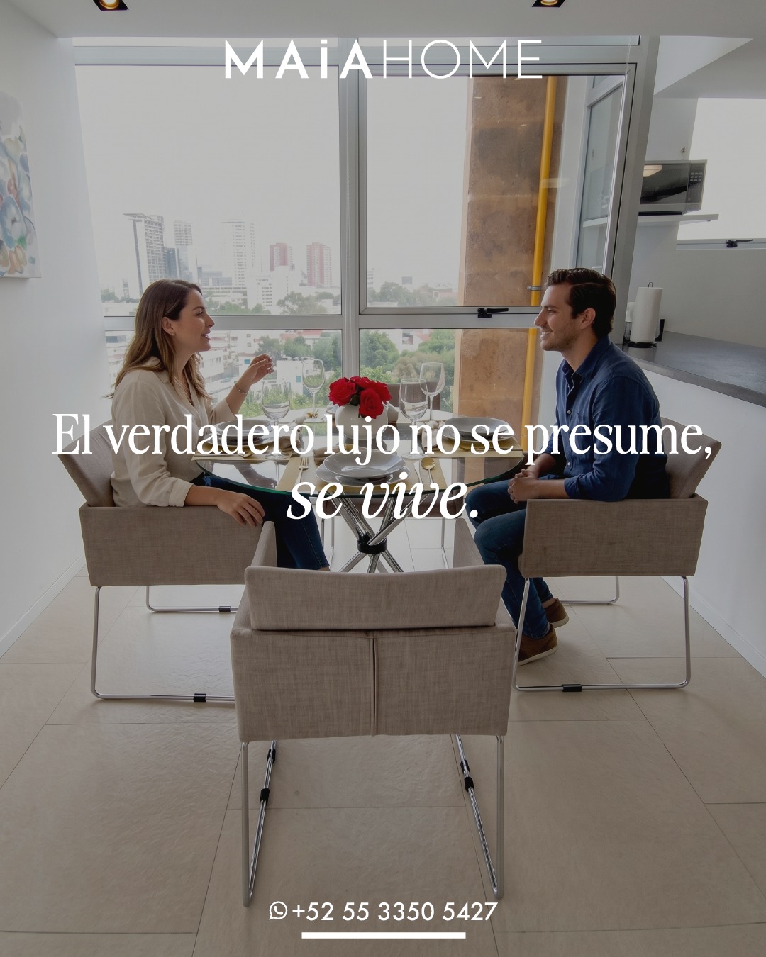 El lujo en Maia Home está en la experiencia, no en lo evidente 🏙️
Espacios diseñados para que cada momento se sienta especial.
Confort, privacidad y diseño en perfecto equilibrio.
📲 Descúbrelo hoy.
#MaiaExperience #LuxuryStay #CDMX