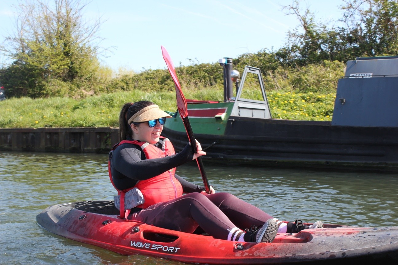 Never paddled before? All of our sessions are guided by friendly and experienced instructors, so you can be paddling like this in no time!