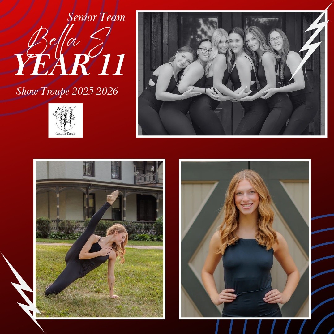 This week's Show Troupe Spotlight is Bella! She is a great role model for our younger dancers! She truly embodies what our Show Troupe team is all about! πβ€οΈ