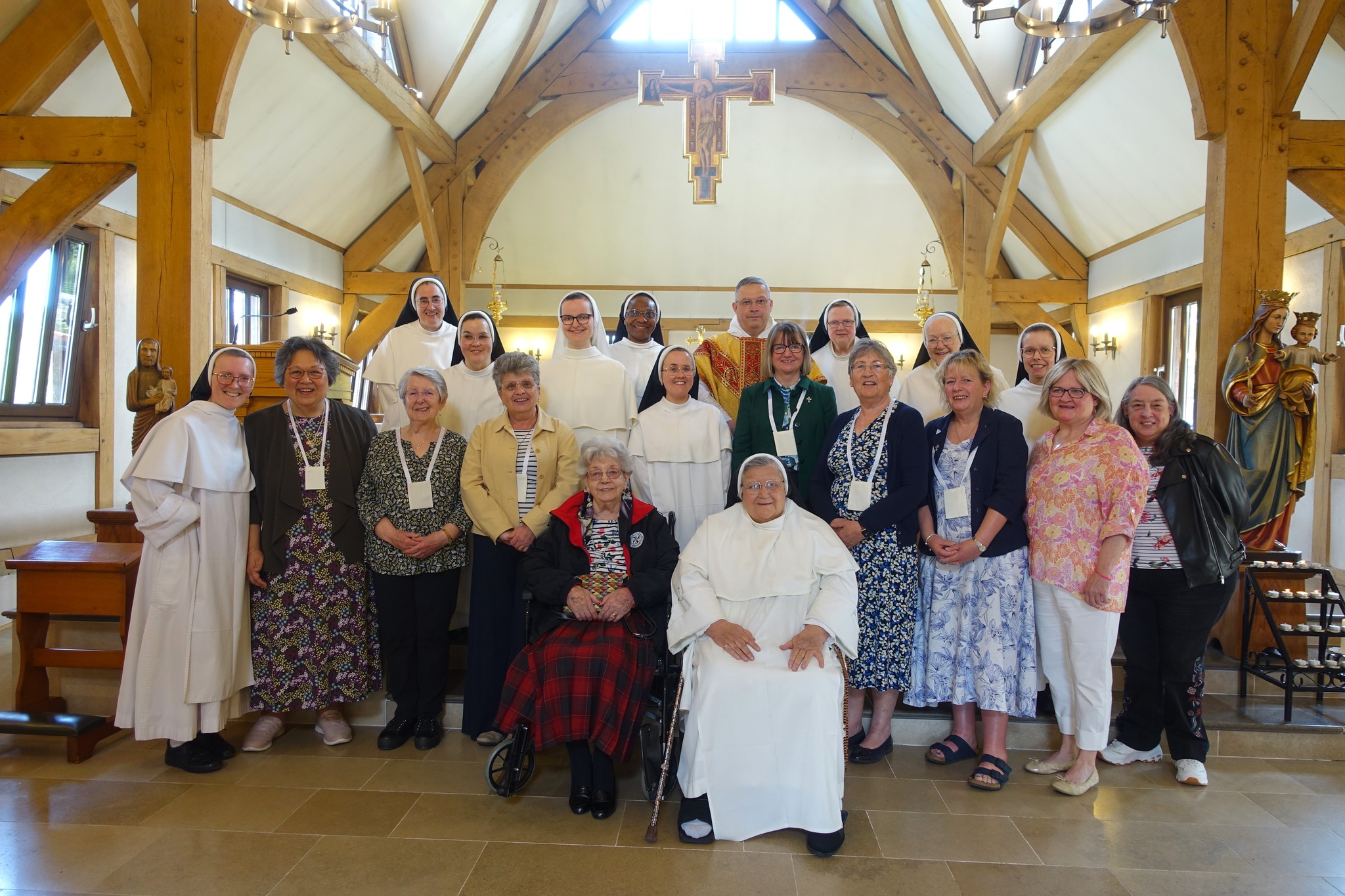 LYMINGTON LAY DOMINICAN PROFESSIONS AND ADMISSIONS
What joy today, the memoria of St Athanasius, to witness Angela and Pauline making their first professions with the Lymington Lay Dominican branch, and Diana being admitted into formation! It is amazing to see the Dominican family growing; we are all blessed by these individuals and their desire to follow Christ in the footsteps of St Dominic. Please keep them in your prayers!
The full album of photos can be seen here: https://flic.kr/s/aHBqjCSByt
#laydominicans #englishlaydominicans #dominicanfamily #profession