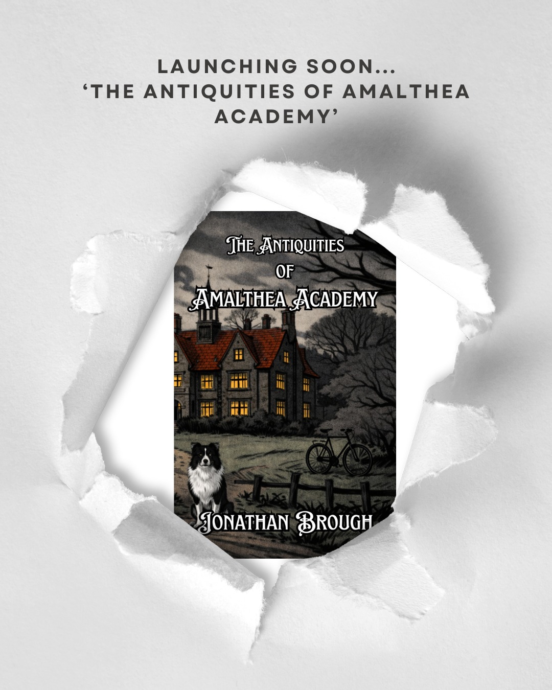 We're delighted to announce that 'The Antiquities of Amalthea Academy' by Jonathan Brough will be launching this month at Electric Beacon Books in South Shields 📚
This exciting children’s adventure is packed with mystery, friendship and a twist of Greek mythology, as three friends race to save their school… with a little help from Thumper the border collie 🐾
Meet the author, enjoy a live talk, Q&A and book signing, and discover a brilliant new story full of puzzles and surprises.
Perfect for families, young readers and book lovers - we’d love to see you there!
📆 Mark your calendars - Saturday 23rd May.