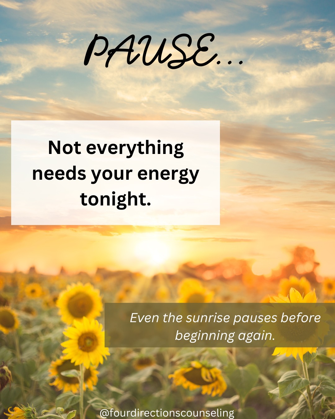 Happy Friday 🌿
As the week comes to a close, take a moment to reflect—not just on what you did, but on how you felt through it all.
What challenged you?
What went well?
What did you need more of?
Weekends (or your days off) aren’t just for catching up, they’re for slowing down. For resting your mind, resetting your energy, and giving yourself the care you may have pushed aside during a busy week.
You don’t have to earn rest. You need it.
Take care of yourself this weekend. 🤍
#MentalHealth #TherapySupport #SelfCare #WeekendReset #ReflectAndRecharge